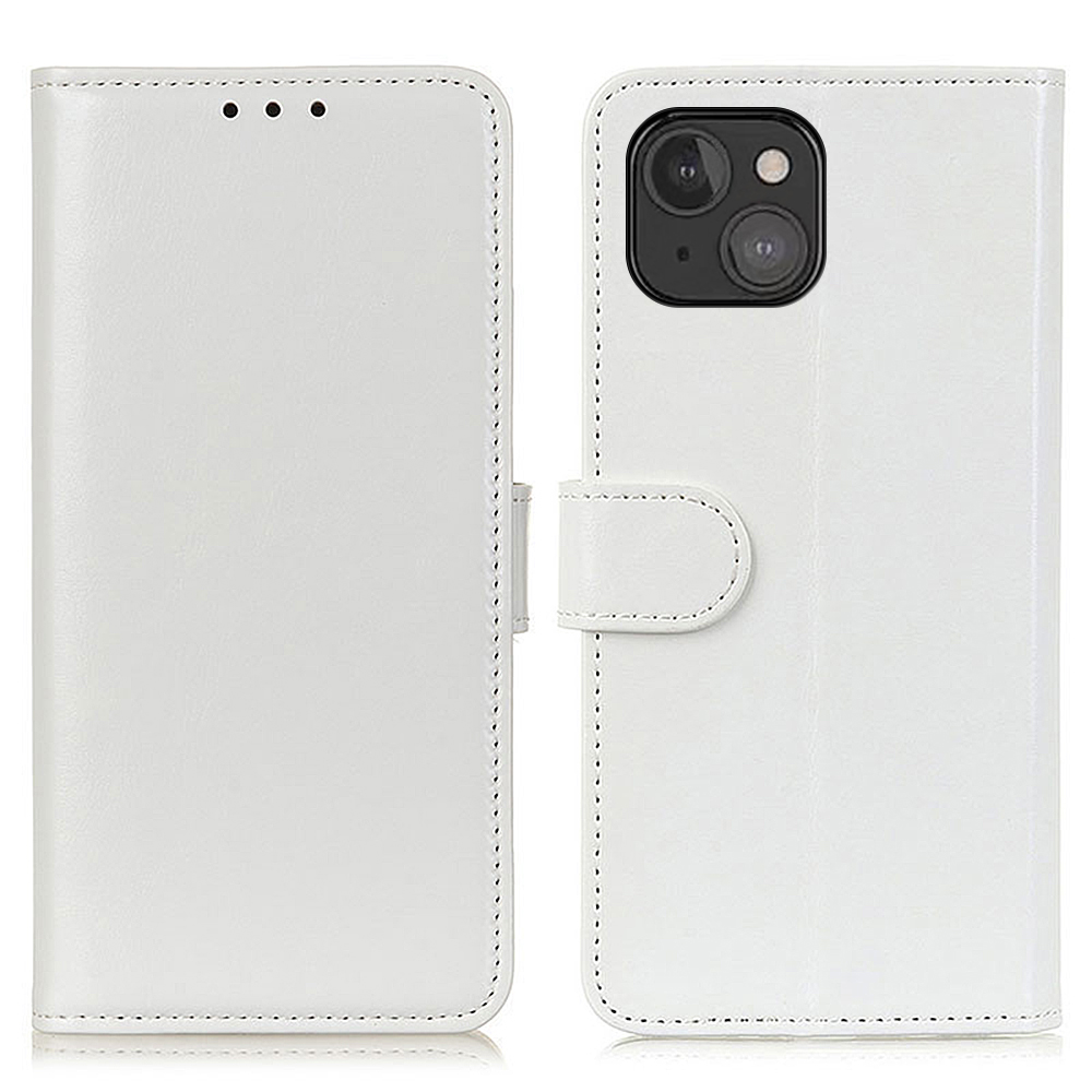 Crazy Horse Texture PU Leather Wallet Cover Shell Protective Case with Stand for iPhone 13 mini - White, iPhone 13 mini
Crazy Horse Texture PU Leather Wallet Cover Shell Protective Case with Stand for iPhone 13 mini - White, iPhone 13 mini