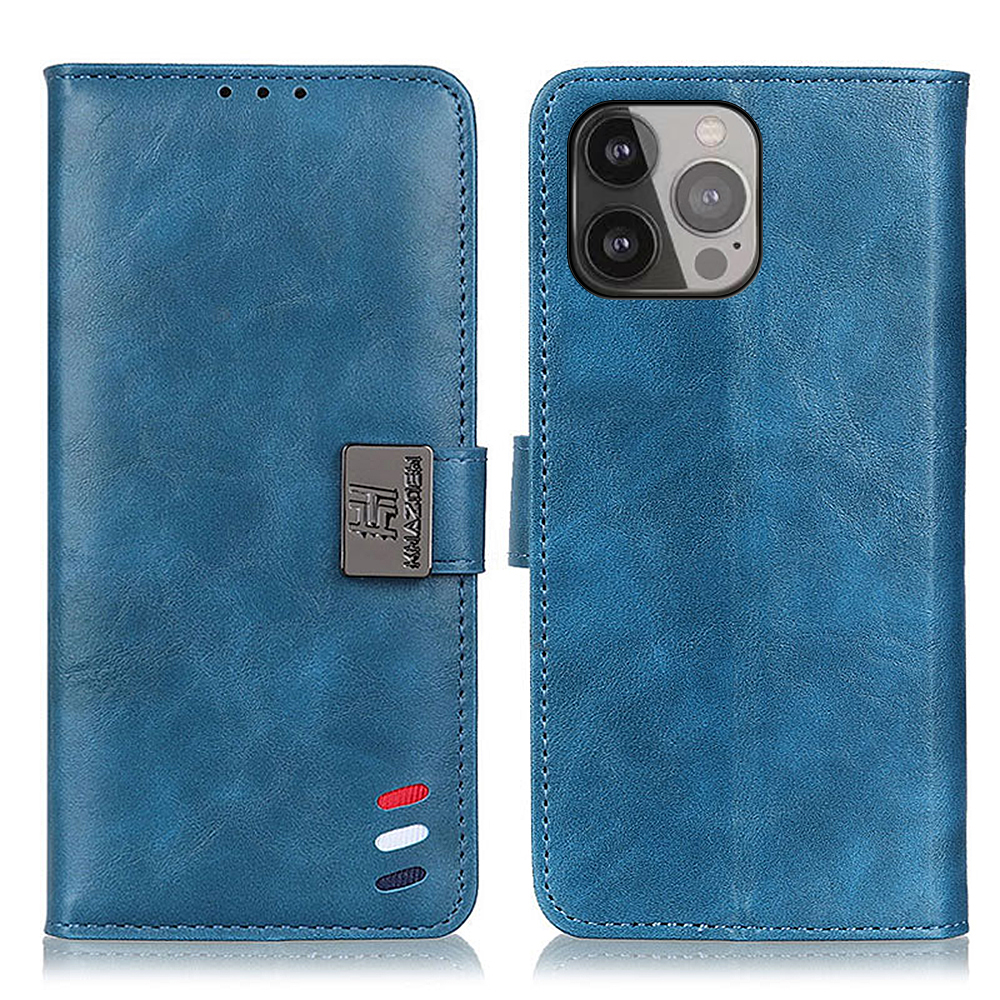 Tri-Color Braid Design Leather Case Wallet Protective Stand Cover for iPhone 13 Pro Max 6.7 inch - Blue, iPhone 13 Pro Max
Tri-Color Braid Design Leather Case Wallet Protective Stand Cover for iPhone 13 Pro Max 6.7 inch - Blue, iPhone 13 Pro Max