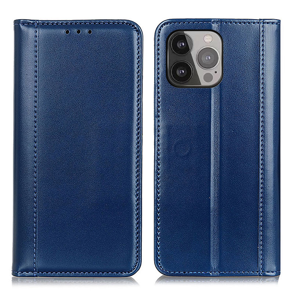 Automatic Suction Pearl Grain Leather Folio Wallet Phone Case for iPhone 13 Pro Max 6.7 inch - Blue, iPhone 13 Pro Max
Automatic Suction Pearl Grain Leather Folio Wallet Phone Case for iPhone 13 Pro Max 6.7 inch - Blue, iPhone 13 Pro Max