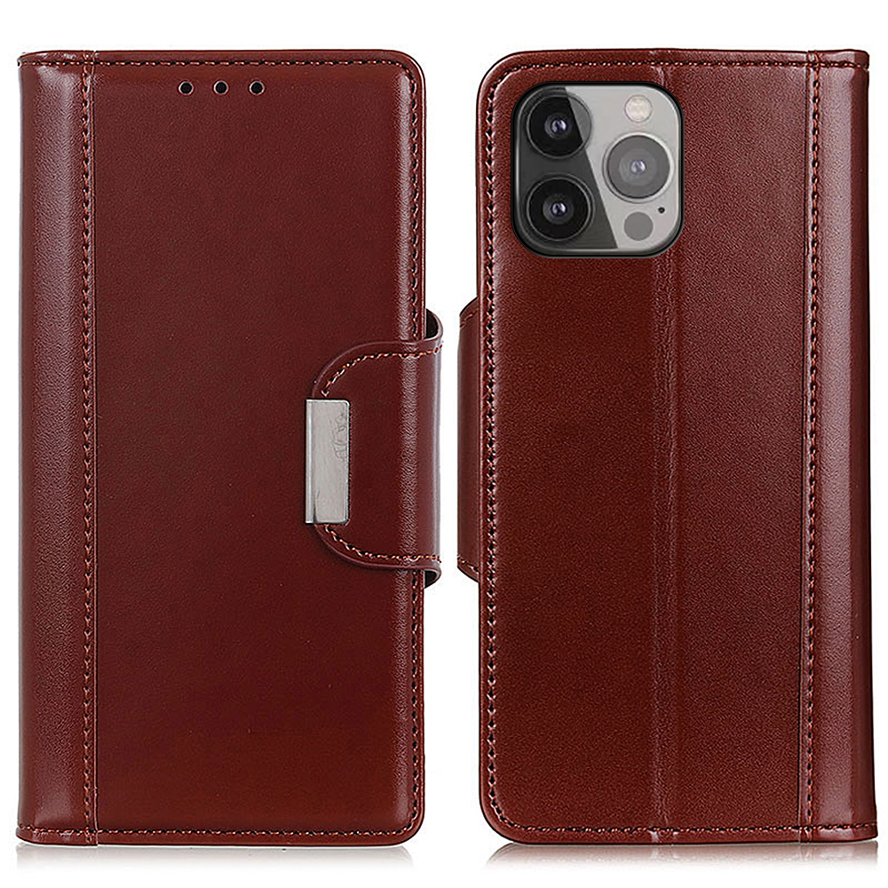 Well-Protected PU Leather Folio Wallet Case Shell with Stand for iPhone 13 Pro Max 6.7 inch - Brown, iPhone 13 Pro Max
Well-Protected PU Leather Folio Wallet Case Shell with Stand for iPhone 13 Pro Max 6.7 inch - Brown, iPhone 13 Pro Max