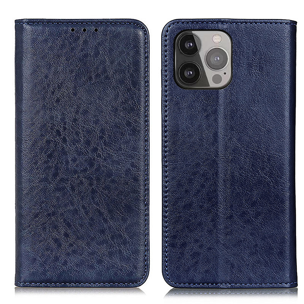Crazy Horse Texture Auto-absorbed Wallet Leather Phone Stand Case for iPhone 13 Pro Max 6.7-inch - Blue, iPhone 13 Pro Max
Crazy Horse Texture Auto-absorbed Wallet Leather Phone Stand Case for iPhone 13 Pro Max 6.7-inch - Blue, iPhone 13 Pro Max