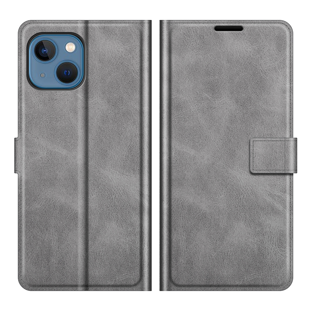 Для Iphone 13 Mini 5,4 -дюймовый Фолио Flip Flip Leather Skellet Cover Cover Shell со Складной Подставкой - Серый
Для Iphone 13 Mini 5,4 -дюймовый Фолио Flip Flip Leather Skellet Cover Cover Shell со Складной Подставкой - Серый