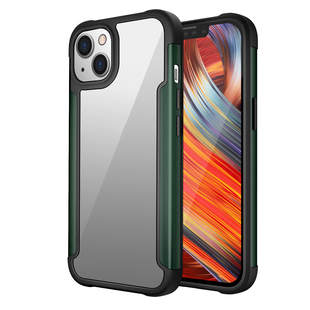 Полный Защитный Прохладный Гвардия Против Металла Metal + PC + TPU Hybrid Back Case Для Iphone 13 6,1 Дюйма - Зеленый, iPhone 13
Полный Защитный Прохладный Гвардия Против Металла Metal + PC + TPU Hybrid Back Case Для Iphone 13 6,1 Дюйма - Зеленый, iPhone 13