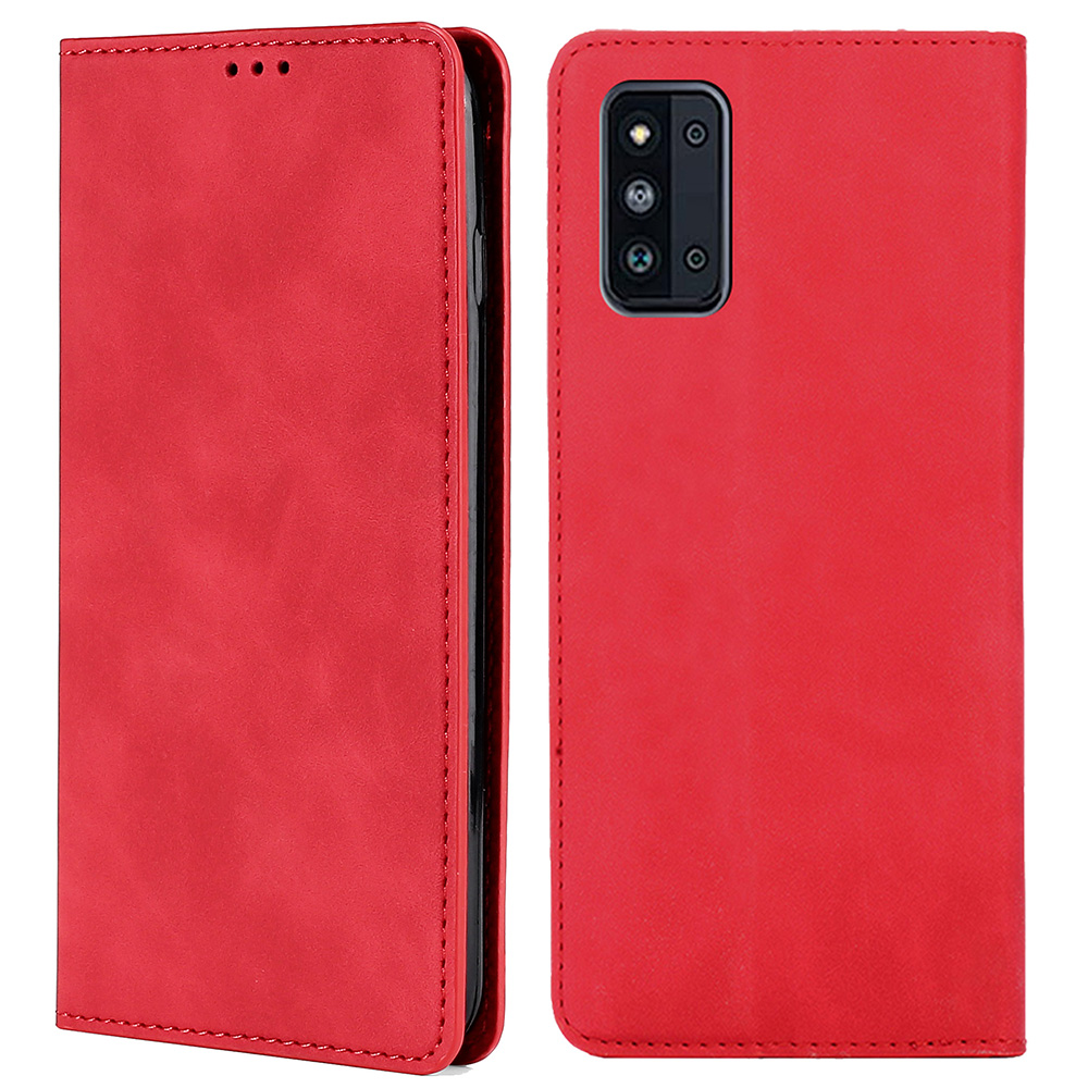 Skin-touch Feeling Auto-absorbed Anti-drop Wallet Design Phone Cover for Samsung Galaxy F52 5G - Red, Galaxy F52 5G
Skin-touch Feeling Auto-absorbed Anti-drop Wallet Design Phone Cover for Samsung Galaxy F52 5G - Red, Galaxy F52 5G