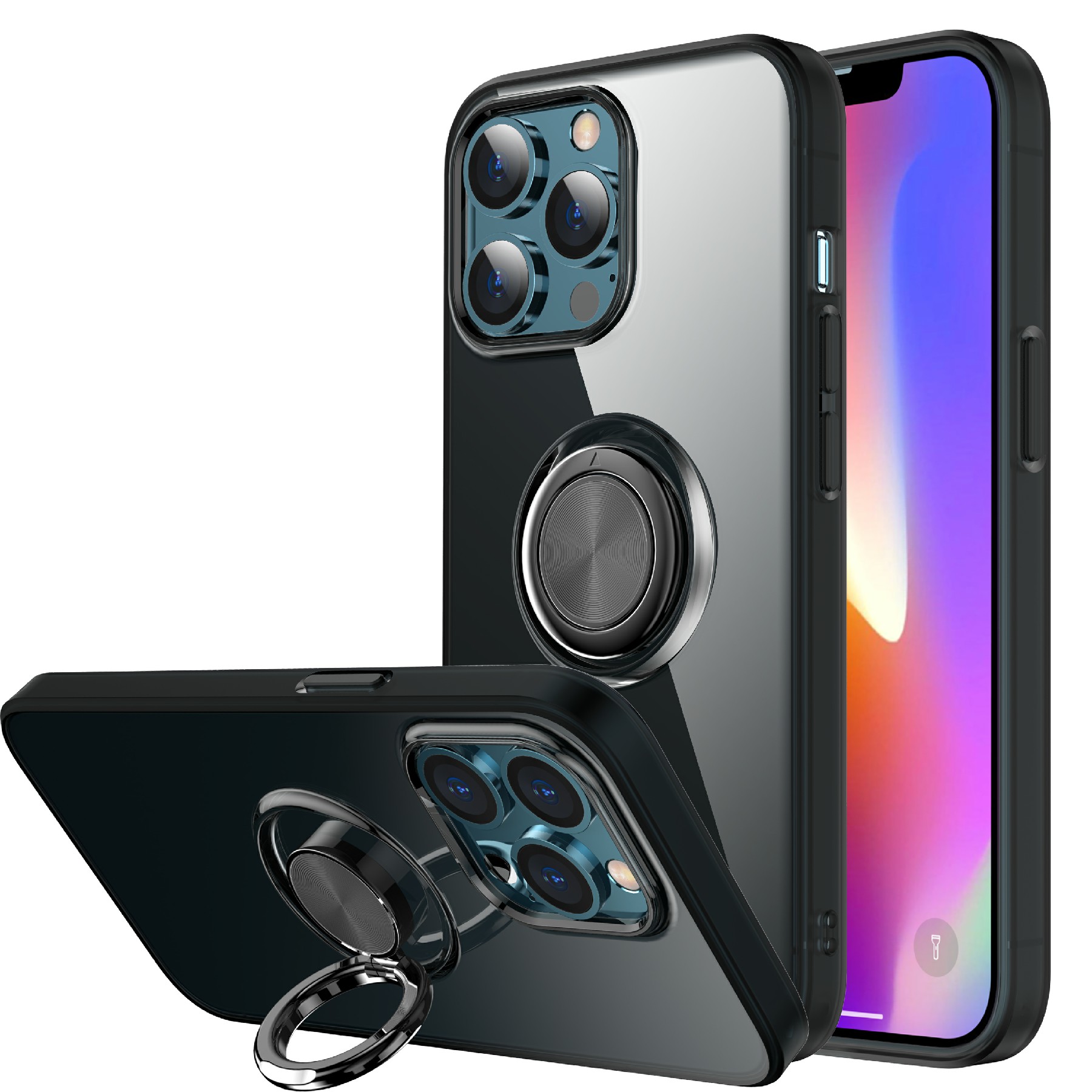 Crystal Crystal С Кольцевой Подсветкой Для Подставки Для Монтажа Автомобиля Ударная Капанька Drop Proof TPU Для Телефона 13 Pro Max 6,7 Дюйма - Чернить, iPhone 13 Pro Max
Crystal Crystal С Кольцевой Подсветкой Для Подставки Для Монтажа Автомобиля Ударная Капанька Drop Proof TPU Для Телефона 13 Pro Max 6,7 Дюйма - Чернить, iPhone 13 Pro Max