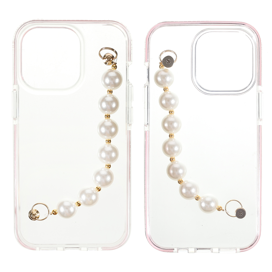 High Transparency TPU Phone Case Drop and Bump Resistance with Pearl Hand Strap for iPhone 13 Pro Max 6.7 inch, iPhone 13 Pro Max
High Transparency TPU Phone Case Drop and Bump Resistance with Pearl Hand Strap for iPhone 13 Pro Max 6.7 inch, iPhone 13 Pro Max
