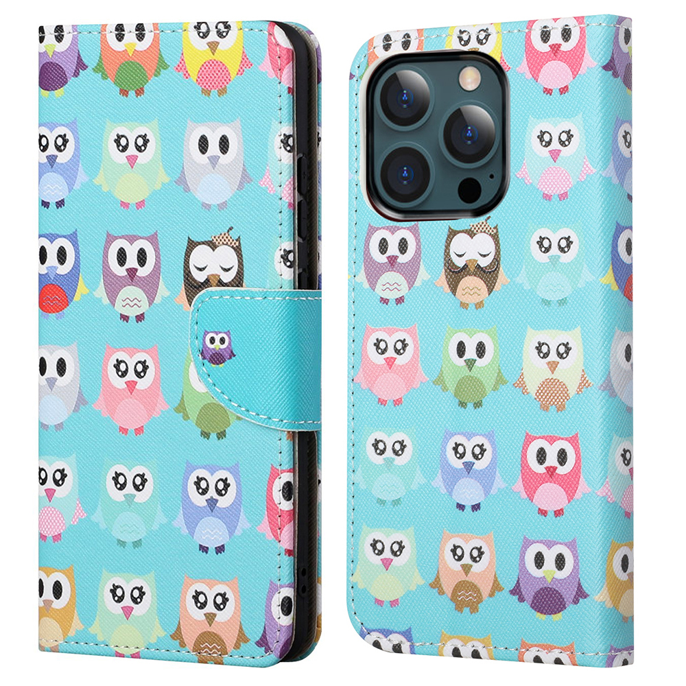 Pattern Printing Cross Texture Leather Wallet Stand Case for iPhone 13 Pro Max - Multiple Owls, iPhone 13 Pro Max
Pattern Printing Cross Texture Leather Wallet Stand Case for iPhone 13 Pro Max - Multiple Owls, iPhone 13 Pro Max