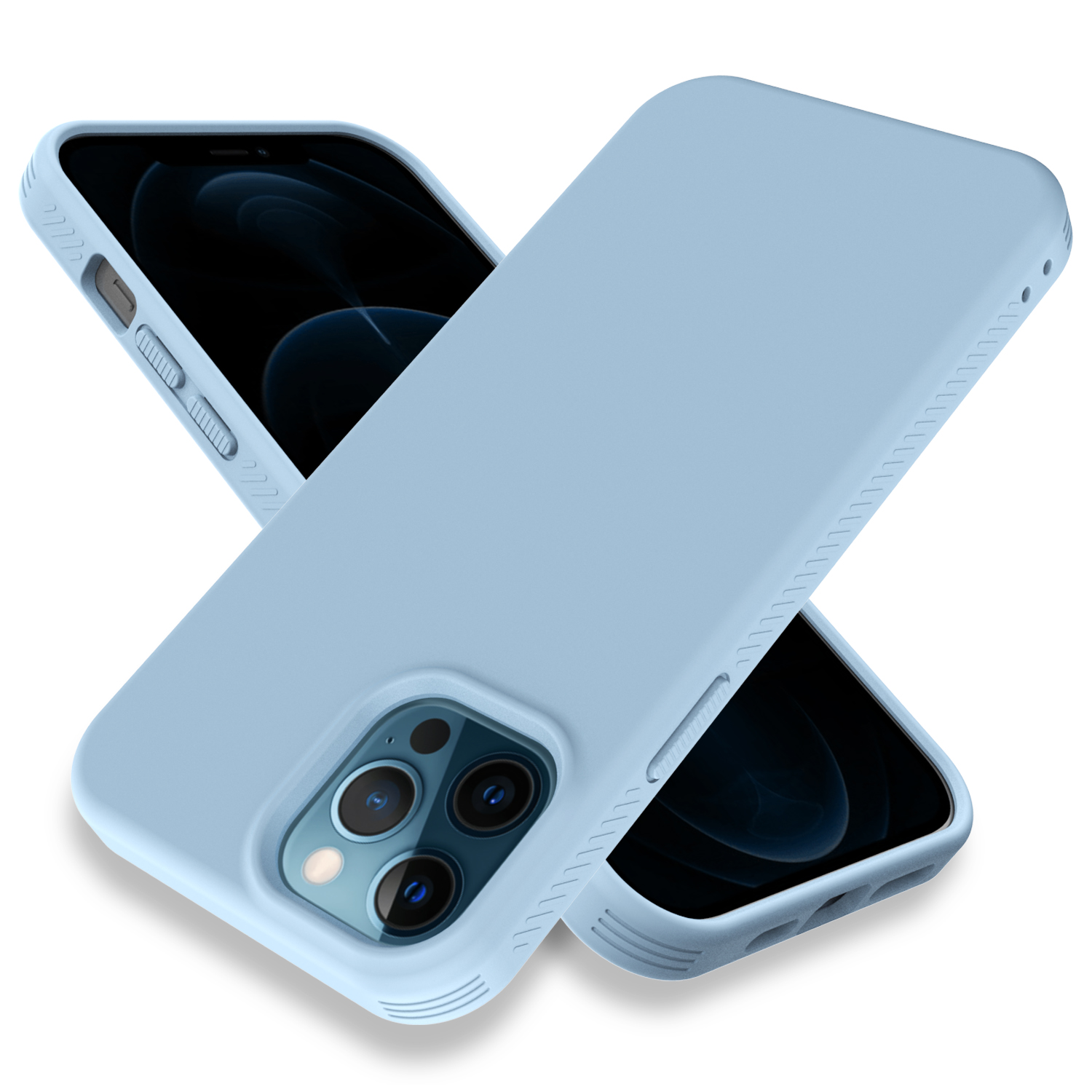 GW18-P Anti-Scratch Soft TPU Anti-Fingerprint Full-Body Protective Phone Cover for iPhone 12 Pro Max 6.7 inch - Baby Blue, iPhone 12 Pro Max
GW18-P Anti-Scratch Soft TPU Anti-Fingerprint Full-Body Protective Phone Cover for iPhone 12 Pro Max 6.7 inch - Baby Blue, iPhone 12 Pro Max
