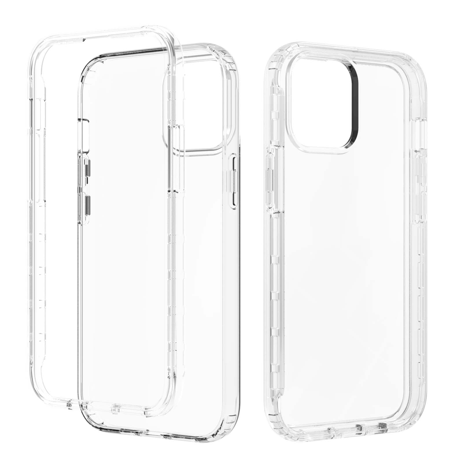 Hybrid Impact Gradient 2 in 1 Hard PC Frame Anti-Drop TPU Protective Cover for iPhone 13 6.1 inch - Transparent, iPhone 13
Hybrid Impact Gradient 2 in 1 Hard PC Frame Anti-Drop TPU Protective Cover for iPhone 13 6.1 inch - Transparent, iPhone 13