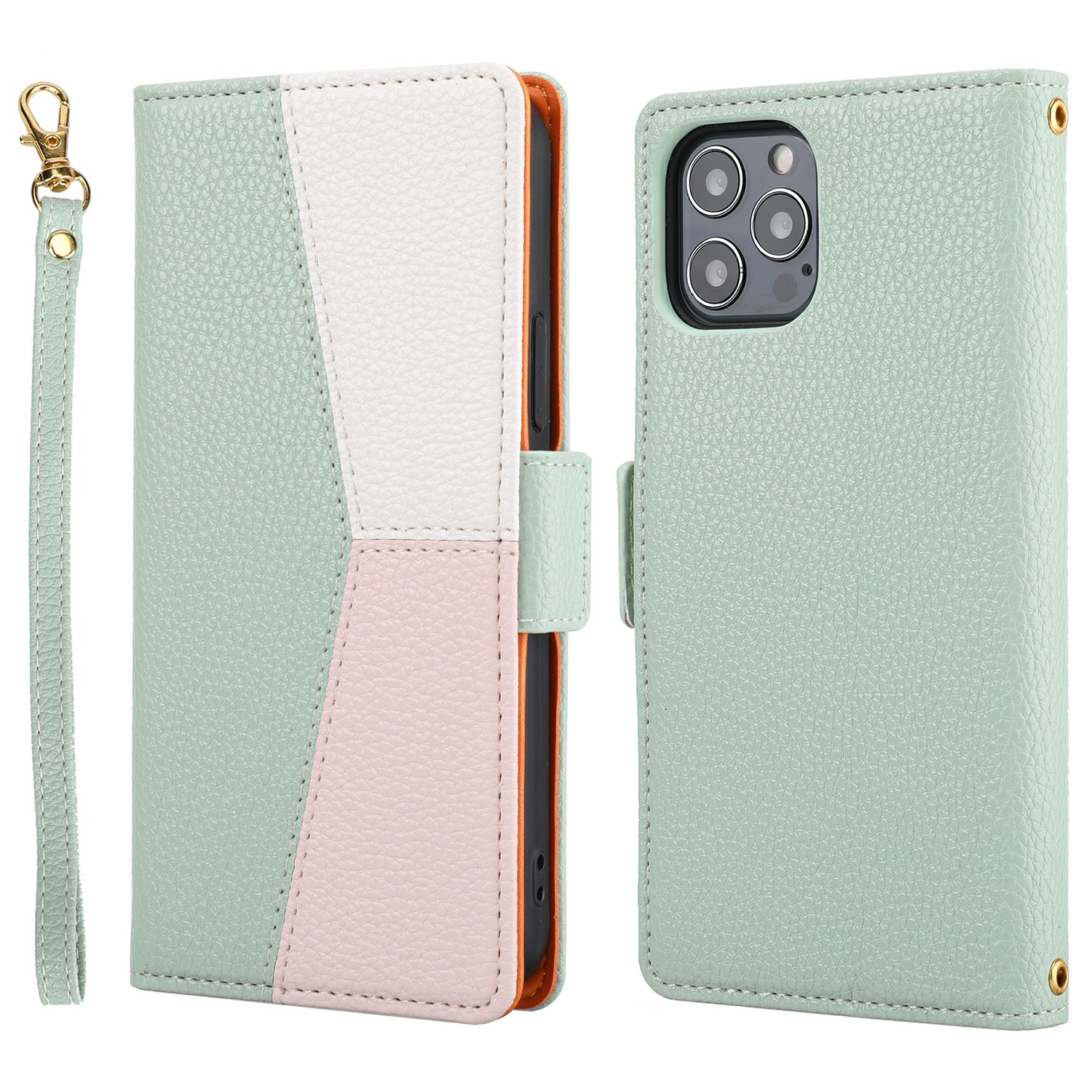 Stylish Anti-drop Litchi Texture Wallet Design Assorted Color Leather Wallet Case for iPhone 12 Pro Max 6.7 inch - Green, iPhone 12 Pro Max
Stylish Anti-drop Litchi Texture Wallet Design Assorted Color Leather Wallet Case for iPhone 12 Pro Max 6.7 inch - Green, iPhone 12 Pro Max