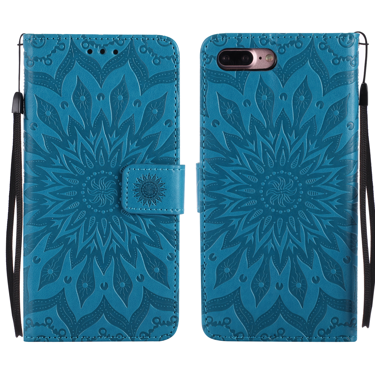 KT Imprinting Flower Series-1 Sun Flower Imprinting Leather Wallet Stand Magnetic Clasp Mobile Phone Flip Case for iPhone 8 Plus/7 Plus 5.5 inch - Blue, iPhone 7 Plus 5.5 inch
KT Imprinting Flower Series-1 Sun Flower Imprinting Leather Wallet Stand Magnetic Clasp Mobile Phone Flip Case for iPhone 8 Plus/7 Plus 5.5 inch - Blue, iPhone 7 Plus 5.5 inch