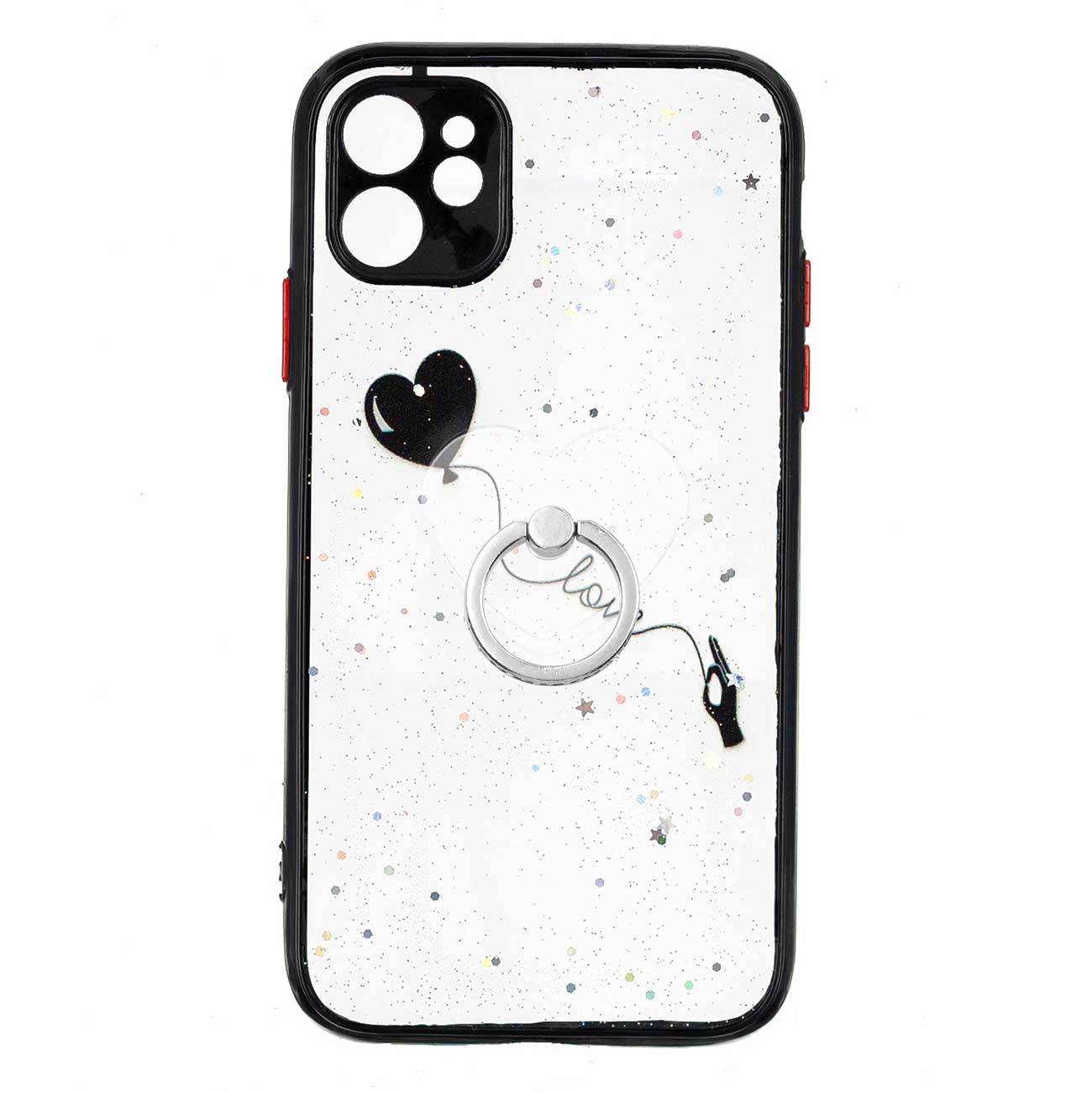Epoxy Scratch-resistant PC+Soft TPU Back Phone Shell with Kickstand for iPhone 11 6.1 inch - Heart, iPhone 11 6.1 inch
Epoxy Scratch-resistant PC+Soft TPU Back Phone Shell with Kickstand for iPhone 11 6.1 inch - Heart, iPhone 11 6.1 inch