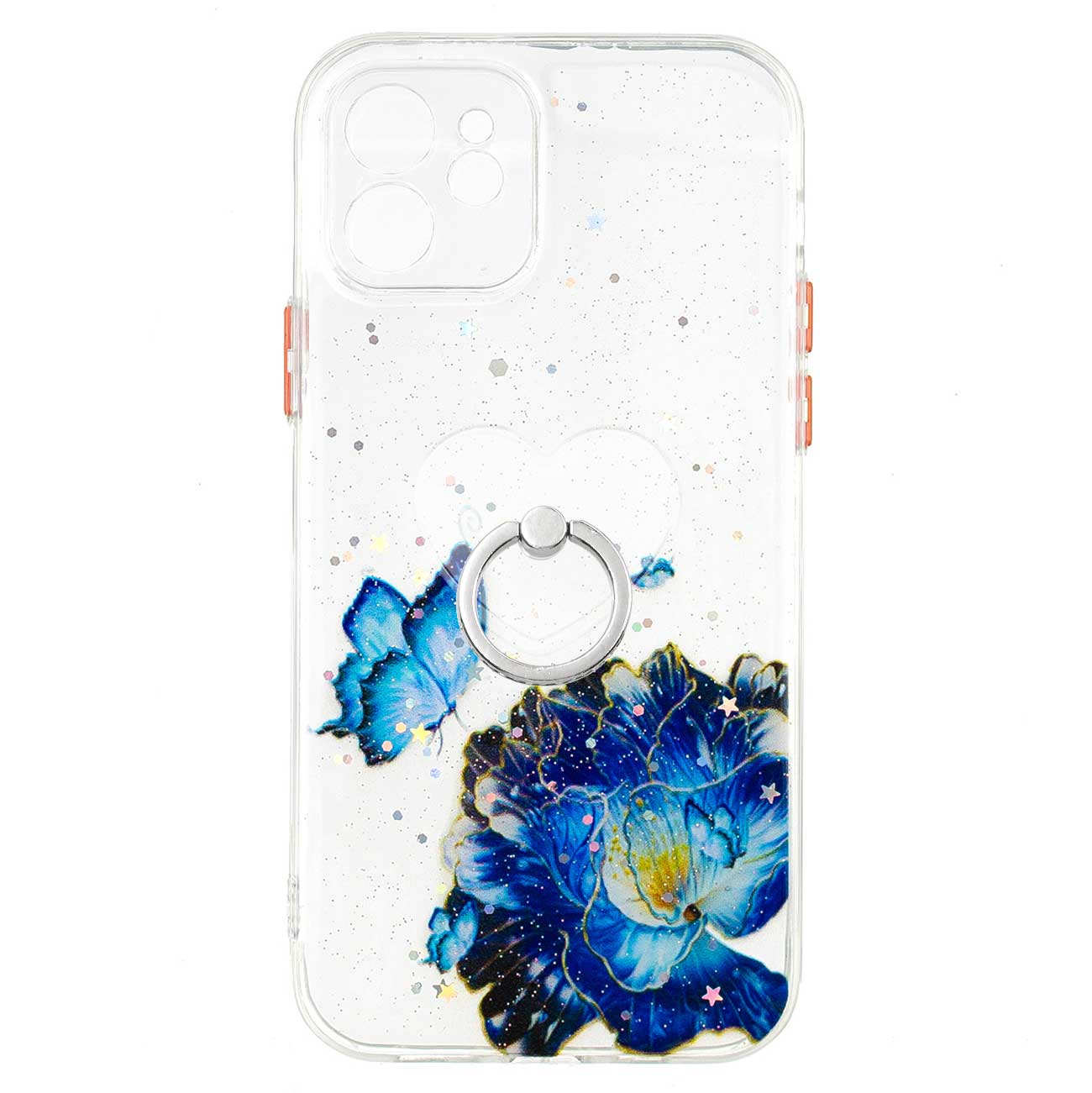 Anti-fall Epoxy Hard PC+Soft TPU Back Phone Case with Kickstand for iPhone 12 6.1 inch - Blue Butterfly, iPhone 12
Anti-fall Epoxy Hard PC+Soft TPU Back Phone Case with Kickstand for iPhone 12 6.1 inch - Blue Butterfly, iPhone 12
