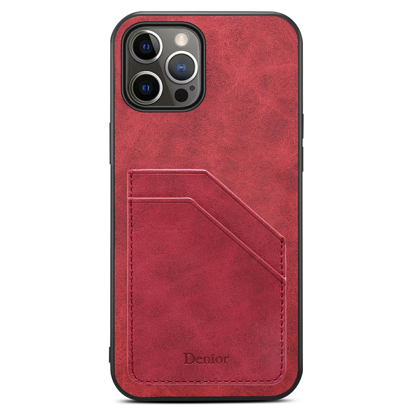 Двойные Слоты с Кожаным Покрытием TPU + PC Protective Для Iphone 13 Pro Max 6,7 Дюйма - Красный, iPhone 13 Pro Max
Двойные Слоты с Кожаным Покрытием TPU + PC Protective Для Iphone 13 Pro Max 6,7 Дюйма - Красный, iPhone 13 Pro Max