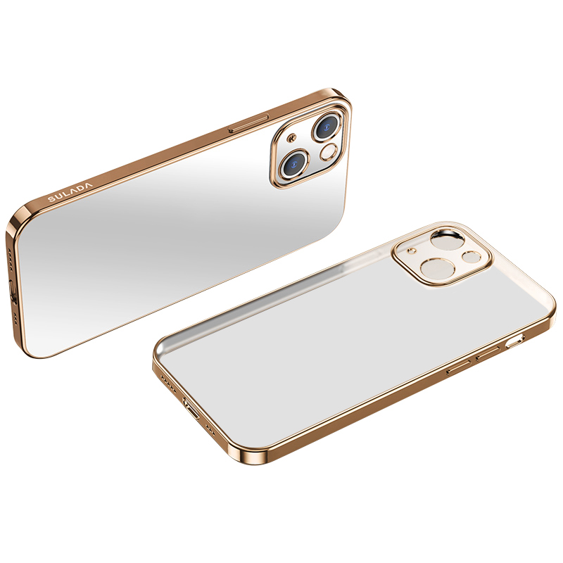 Sulada Natural Color Series Elemeroplation Мягкий TPU Чехол Сотовый Телефон Крышка Защитник Для IPhone 13 Mini 5,4 Дюйма - Золото
Sulada Natural Color Series Elemeroplation Мягкий TPU Чехол Сотовый Телефон Крышка Защитник Для IPhone 13 Mini 5,4 Дюйма - Золото
