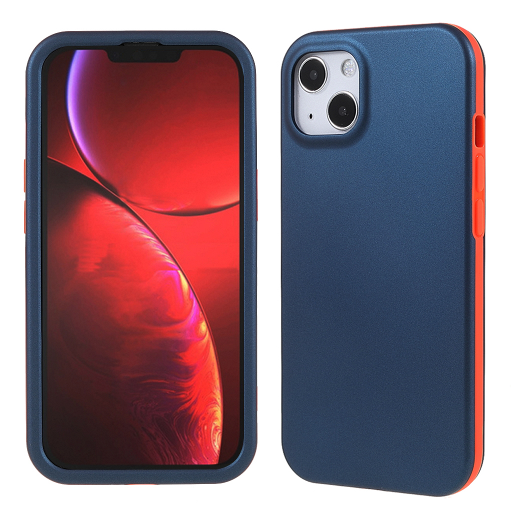360 Full-Body Hard PC + Мягкий TPU 2-в-1 Защитная Матовая Отделка Задняя Крышка Для IPhone 13 6,1 Дюйма - Синий, iPhone 13
360 Full-Body Hard PC + Мягкий TPU 2-в-1 Защитная Матовая Отделка Задняя Крышка Для IPhone 13 6,1 Дюйма - Синий, iPhone 13