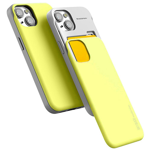 MERCURY GOOSPERY Sky Series Slide Card Slot PC TPU Protective Phone Case Shell for iPhone 13 6.1 inch - Yellow, iPhone 13
MERCURY GOOSPERY Sky Series Slide Card Slot PC TPU Protective Phone Case Shell for iPhone 13 6.1 inch - Yellow, iPhone 13