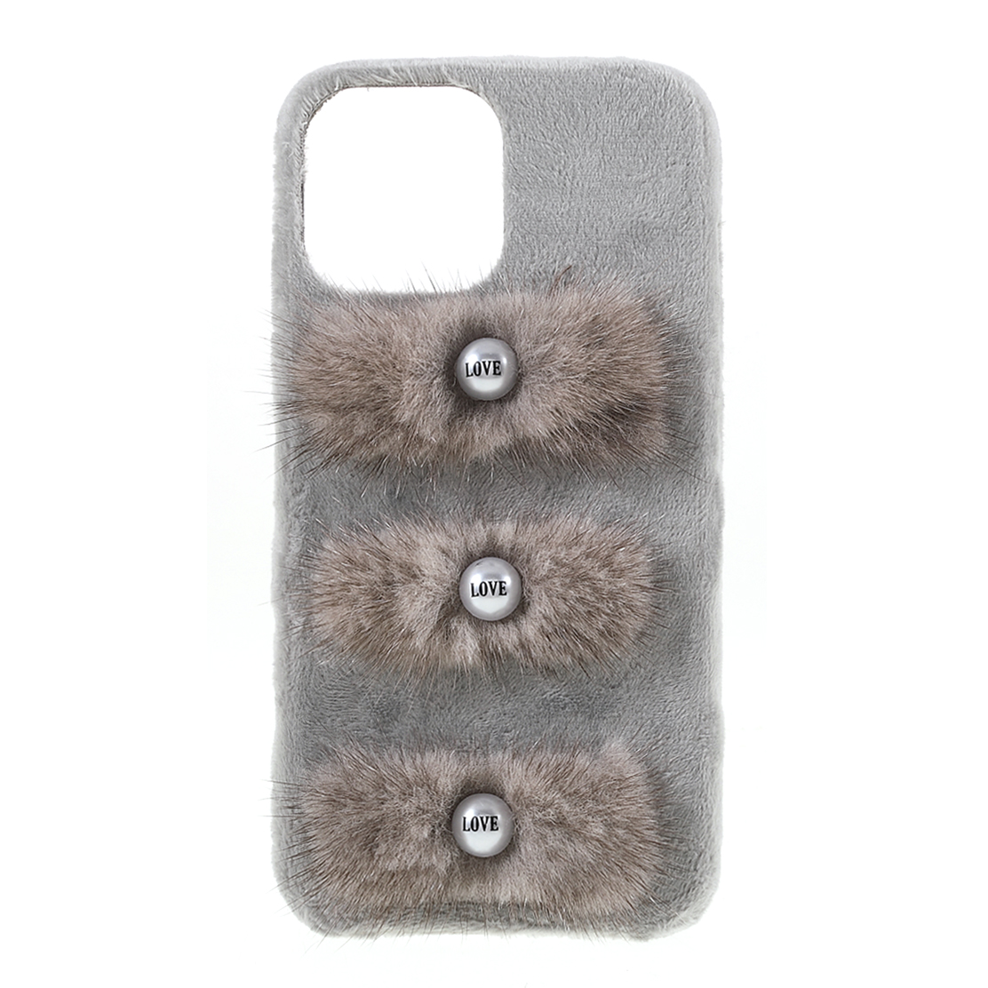 Plush Coated Love Beads PC Combo Cell Phone Case Cover Shell Protector for iPhone 13 Pro Max 6.7 inch - Grey, iPhone 13 Pro Max
Plush Coated Love Beads PC Combo Cell Phone Case Cover Shell Protector for iPhone 13 Pro Max 6.7 inch - Grey, iPhone 13 Pro Max