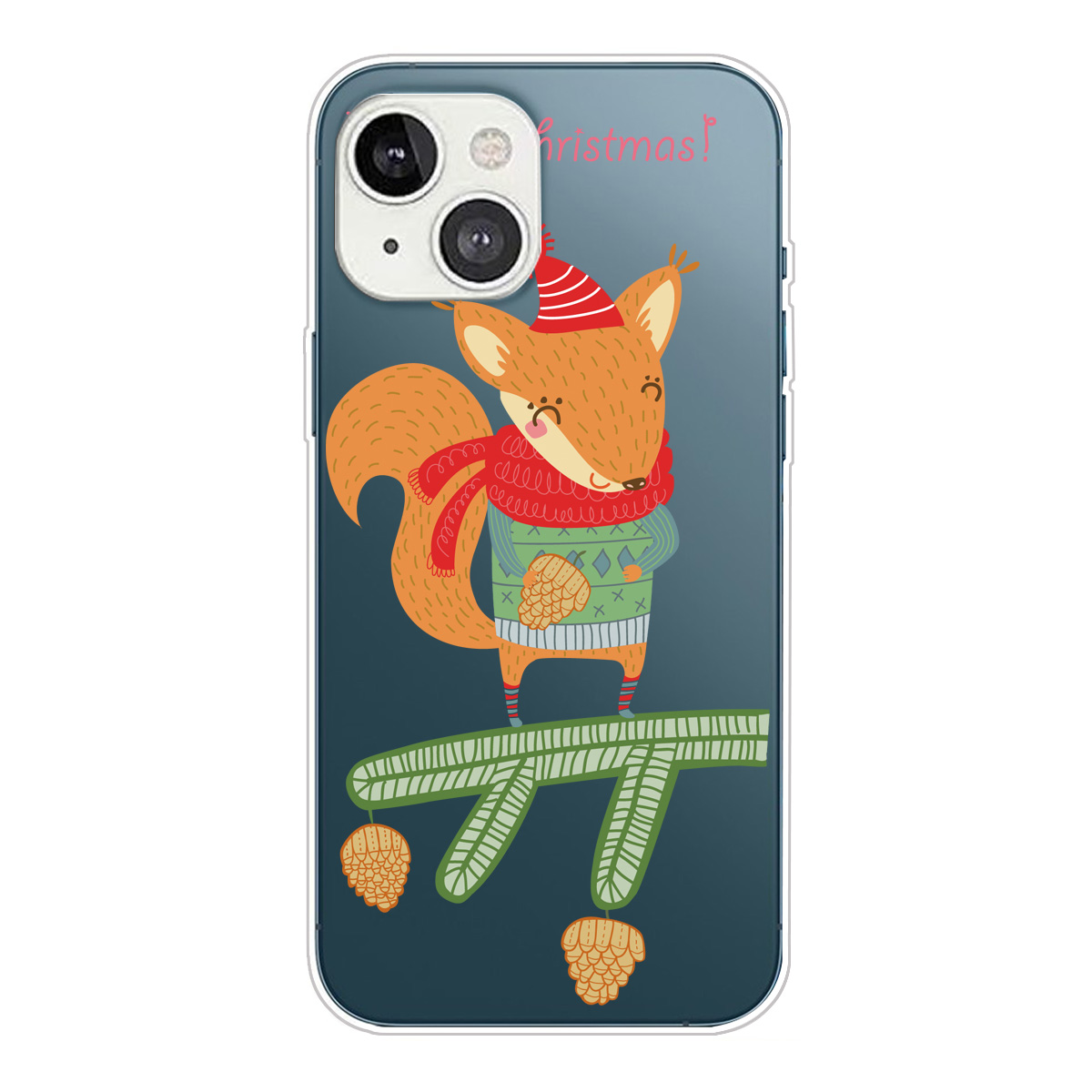 Drop-Resistant IMD Christmas Pattern Printing Flexible TPU Phone Cover Case for iPhone 13 6.1 inch - Squirrel, iPhone 13
Drop-Resistant IMD Christmas Pattern Printing Flexible TPU Phone Cover Case for iPhone 13 6.1 inch - Squirrel, iPhone 13