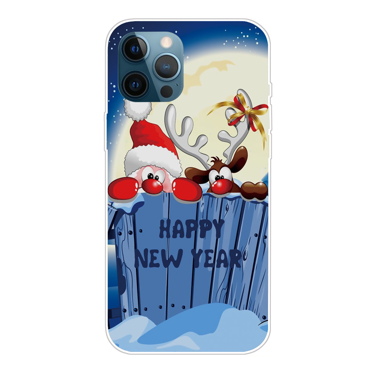 Christmas Series Santa Deer Pattern IMD TPU Protective Phone Case Cover for iPhone 13 Pro Max 6.7 inch - Moon, iPhone 13 Pro Max
Christmas Series Santa Deer Pattern IMD TPU Protective Phone Case Cover for iPhone 13 Pro Max 6.7 inch - Moon, iPhone 13 Pro Max