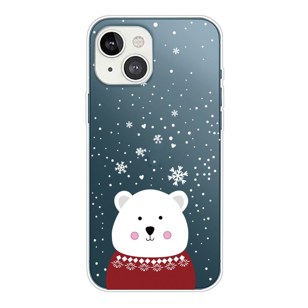 IMD Christmas Pattern Printing Flexible TPU Phone Cover Case for iPhone 13 6.1 inch - Bear with Sweater, iPhone 13
IMD Christmas Pattern Printing Flexible TPU Phone Cover Case for iPhone 13 6.1 inch - Bear with Sweater, iPhone 13
