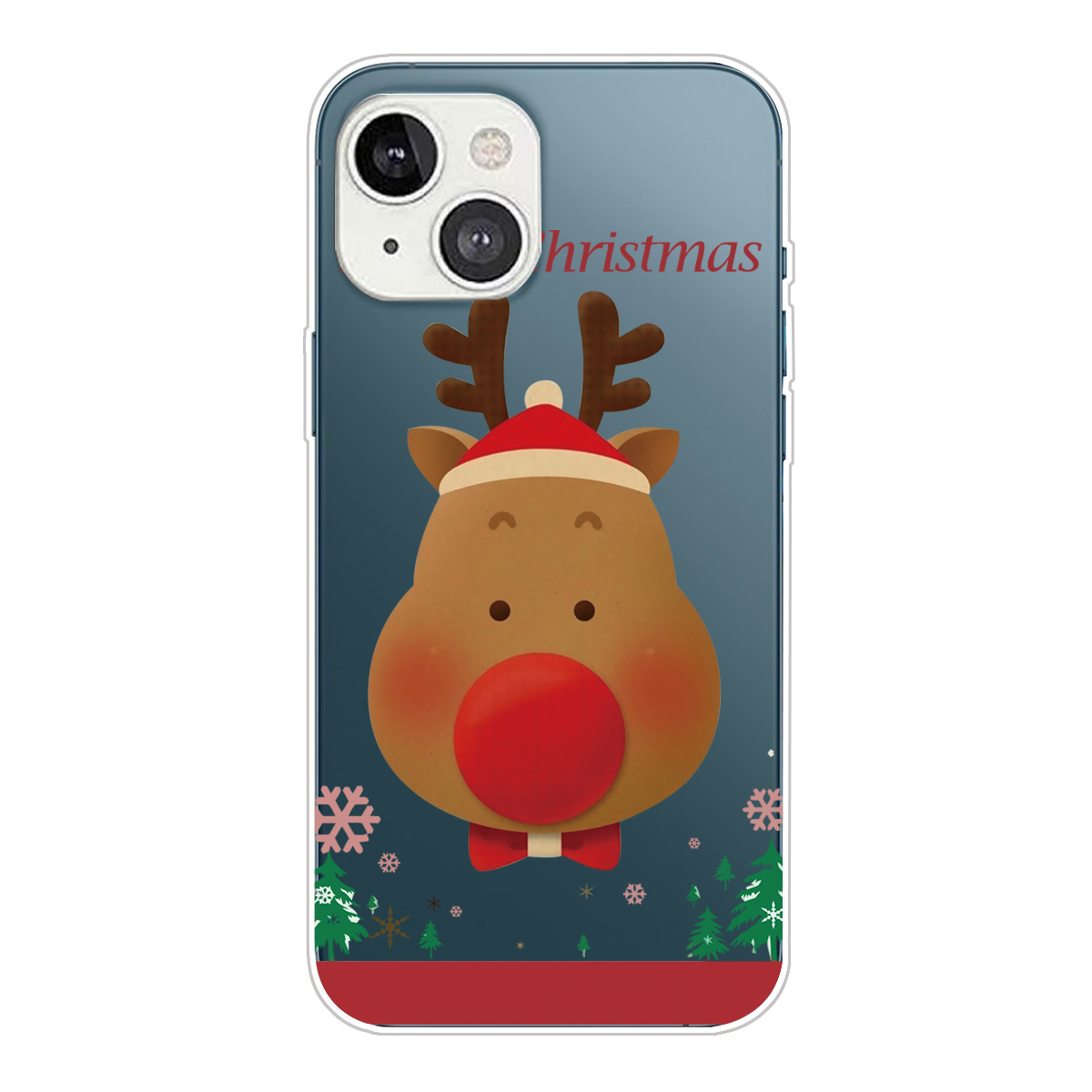 IMD Christmas Pattern Printing Flexible TPU Phone Cover Case for iPhone 13 6.1 inch - Elk with Bow, iPhone 13
IMD Christmas Pattern Printing Flexible TPU Phone Cover Case for iPhone 13 6.1 inch - Elk with Bow, iPhone 13