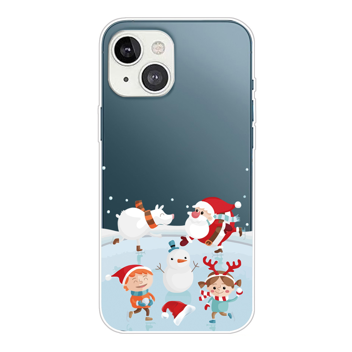 Рождественская Серия Pattern Printing Soft TPU IMD Clear Case Slim Fit Защитная Крышка Для IPhone 13 6,1 Дюйма - Рождественский Снег, iPhone 13
Рождественская Серия Pattern Printing Soft TPU IMD Clear Case Slim Fit Защитная Крышка Для IPhone 13 6,1 Дюйма - Рождественский Снег, iPhone 13