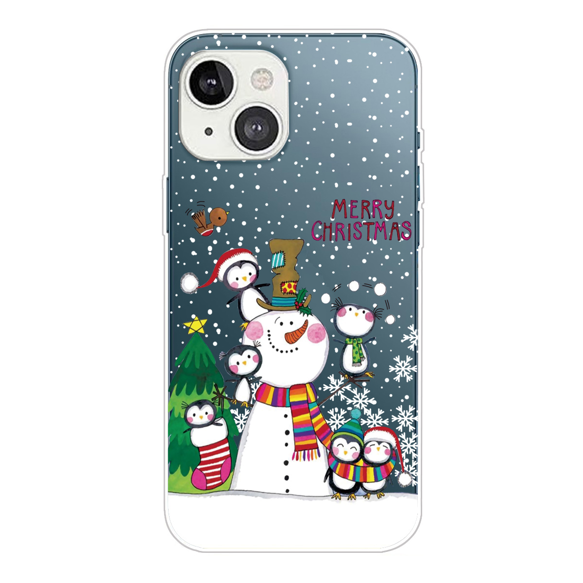Christmas Series Pattern Printing Soft TPU IMD Clear Case Slim Fit Protective Cover for iPhone 13 6.1 inch - Penguin Family, iPhone 13
Christmas Series Pattern Printing Soft TPU IMD Clear Case Slim Fit Protective Cover for iPhone 13 6.1 inch - Penguin Family, iPhone 13