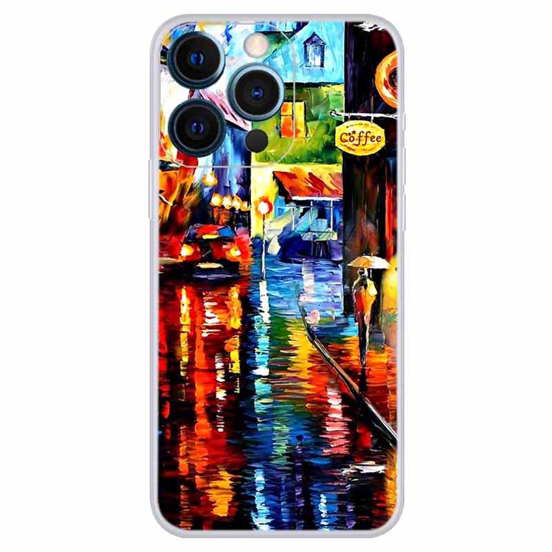 Pattern Printing Soft Flexible TPU Scratch Resistant Shockproof Protective Phone Cover for iPhone 13 Pro Max 6.7 inch - Street Corner, iPhone 13 Pro Max
Pattern Printing Soft Flexible TPU Scratch Resistant Shockproof Protective Phone Cover for iPhone 13 Pro Max 6.7 inch - Street Corner, iPhone 13 Pro Max