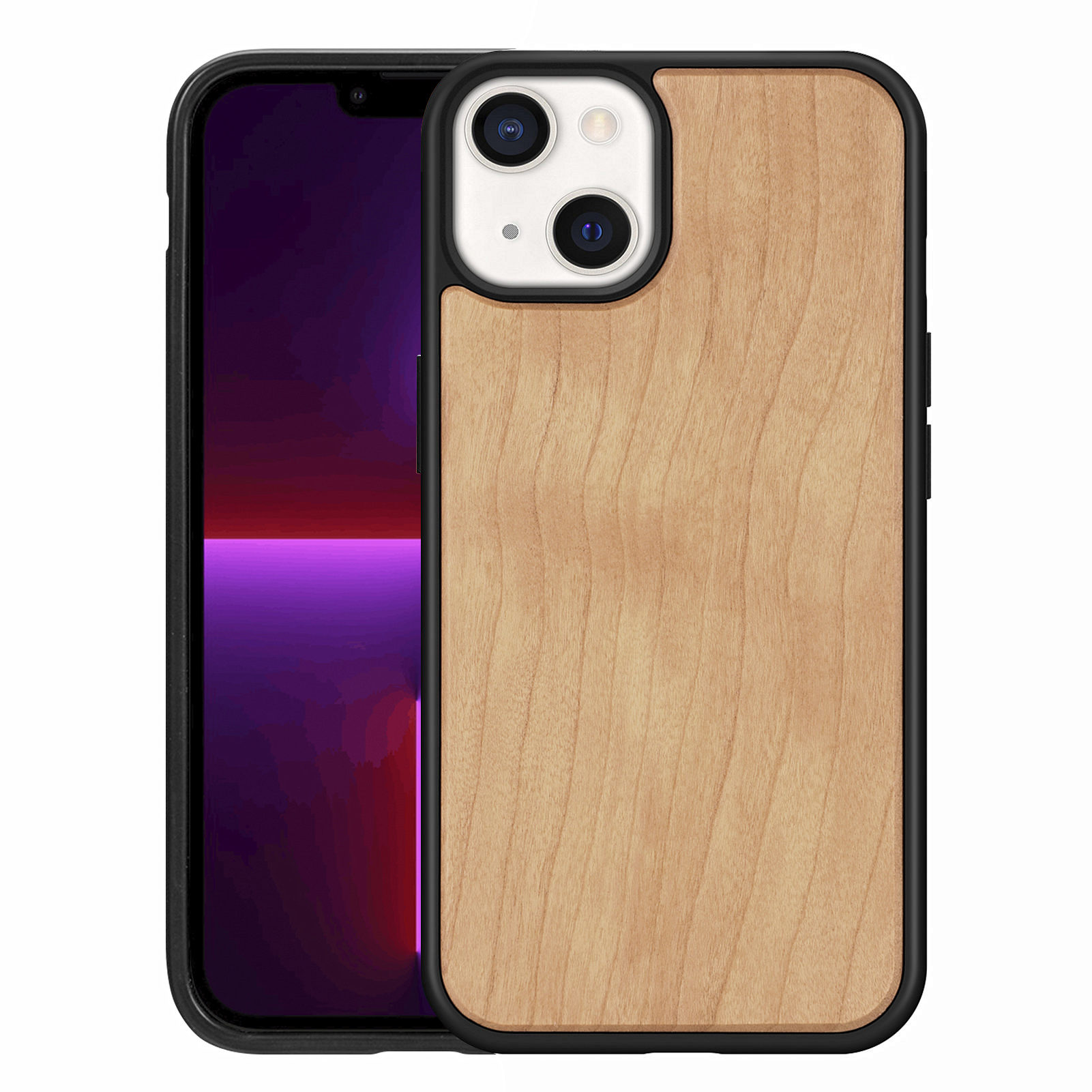 Solid Wood Surface TPU Phone Back Case Protective Cover for iPhone 13 6.1 inch - Cherry, iPhone 13
Solid Wood Surface TPU Phone Back Case Protective Cover for iPhone 13 6.1 inch - Cherry, iPhone 13