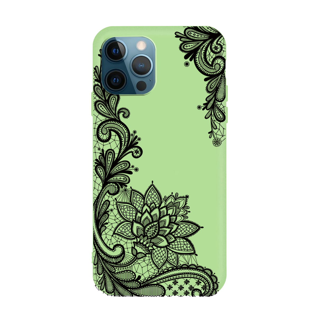 Phone Case Lace Rose Flower Pattern Matte TPU Phone Back Cover for iPhone 13 Pro Max 6.7 inch - Green, iPhone 13 Pro Max
Phone Case Lace Rose Flower Pattern Matte TPU Phone Back Cover for iPhone 13 Pro Max 6.7 inch - Green, iPhone 13 Pro Max