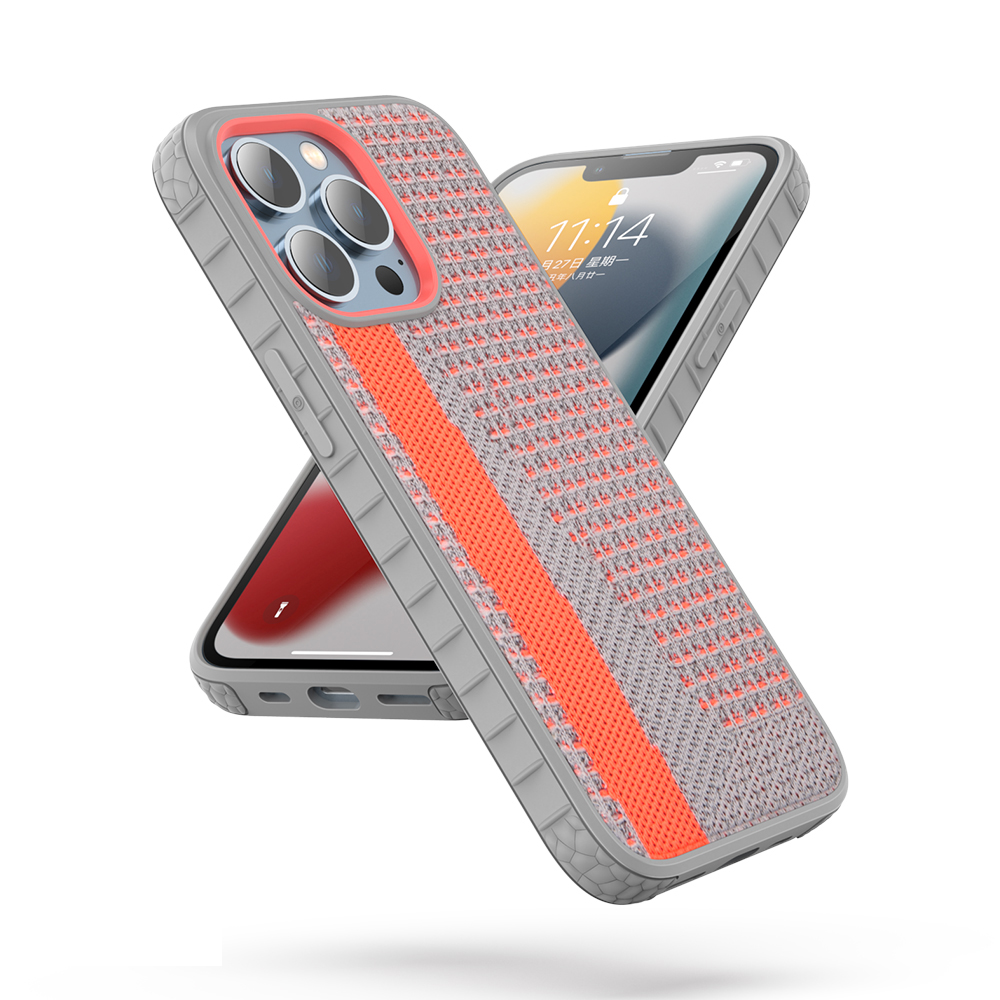 MUTURAL YEZI Series Shockproof Protective Cover PC + TPU Anti-drop Cell Phone Case for iPhone 13 Pro Max 6.7 inch - Grey/Orange, iPhone 13 Pro Max
MUTURAL YEZI Series Shockproof Protective Cover PC + TPU Anti-drop Cell Phone Case for iPhone 13 Pro Max 6.7 inch - Grey/Orange, iPhone 13 Pro Max