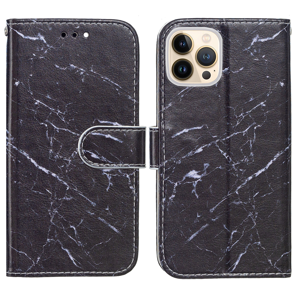 Узорная Печать Кошелька Кейс Премиум PU Кожаная Магнитная Подставка Folio Flip Protective Для Iphone 13 Pro Max 6,7 Дюйма - Черный Мрамор, iPhone 13 Pro Max
Узорная Печать Кошелька Кейс Премиум PU Кожаная Магнитная Подставка Folio Flip Protective Для Iphone 13 Pro Max 6,7 Дюйма - Черный Мрамор, iPhone 13 Pro Max