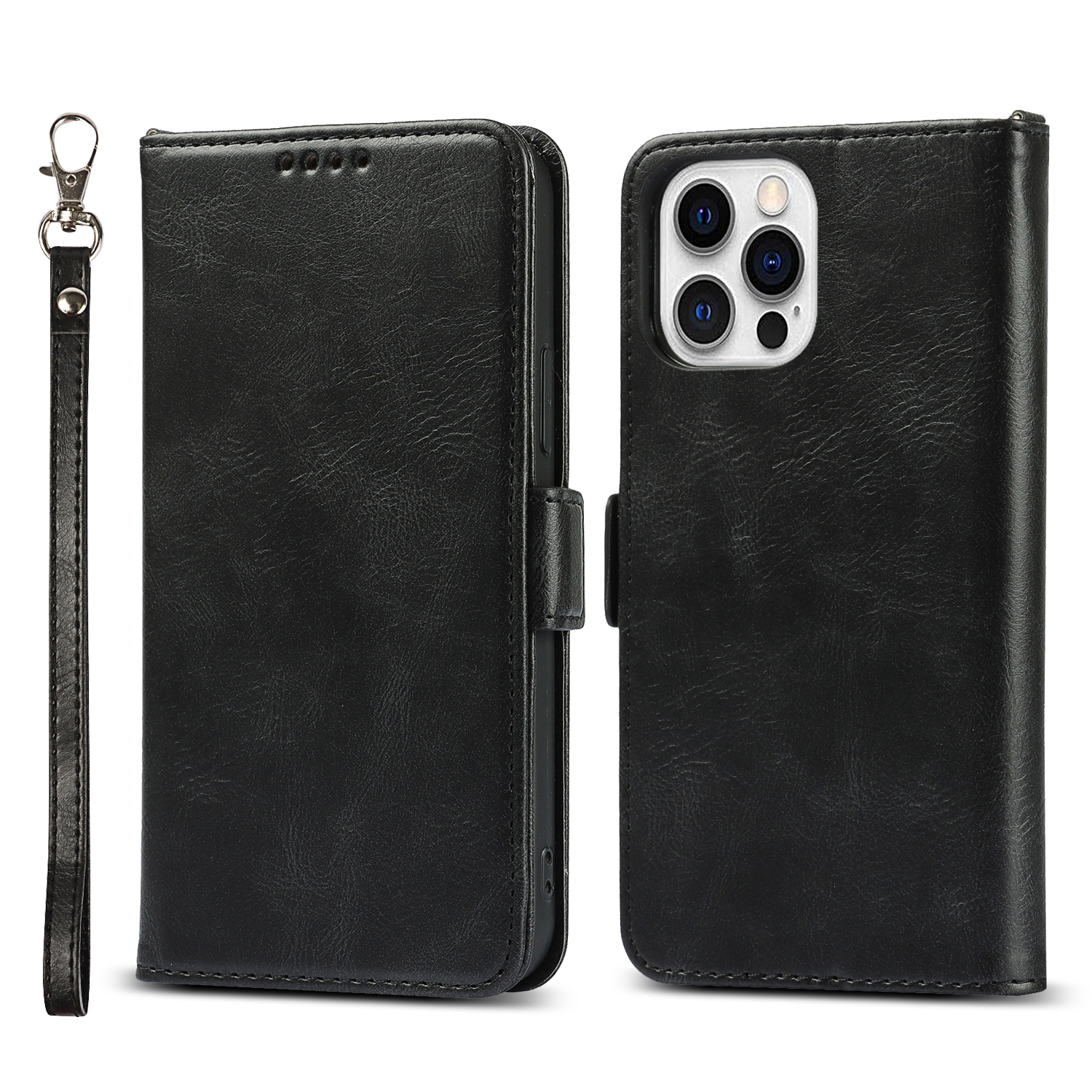 Shockproof Flip Phone Case RFID Blocking Magnetic Closure Wallet Phone Cover Shell for iPhone 13 Pro Max 6.7 inch - Black, iPhone 13 Pro Max
Shockproof Flip Phone Case RFID Blocking Magnetic Closure Wallet Phone Cover Shell for iPhone 13 Pro Max 6.7 inch - Black, iPhone 13 Pro Max