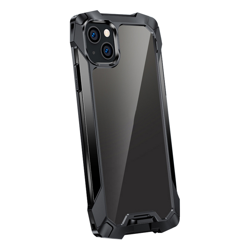 R-just Acryl Back + TPU + Алюминиевый Сплав Гибкий Корпус Против Капли Для Iphone 13 6,1 Дюйма - Черный, iPhone 13
R-just Acryl Back + TPU + Алюминиевый Сплав Гибкий Корпус Против Капли Для Iphone 13 6,1 Дюйма - Черный, iPhone 13