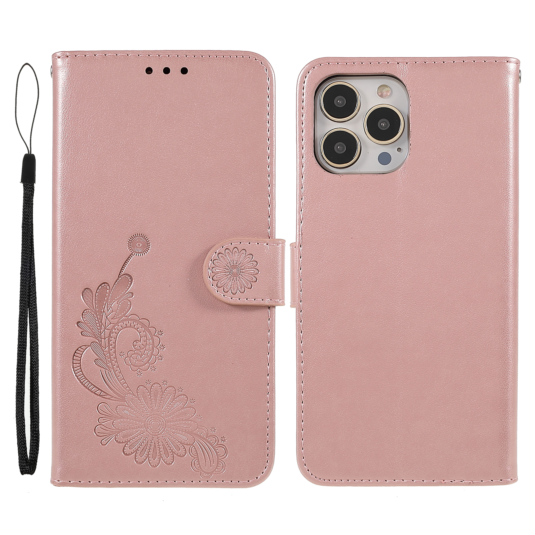 Отпечатанные Кружевные и Лотосные Рисунки Кожа Кожа Folio Flip Stand Chore с Ремешком Для Iphone Pro Max 6,7 Дюйма - Розовое Золото, iPhone 13 Pro Max
Отпечатанные Кружевные и Лотосные Рисунки Кожа Кожа Folio Flip Stand Chore с Ремешком Для Iphone Pro Max 6,7 Дюйма - Розовое Золото, iPhone 13 Pro Max