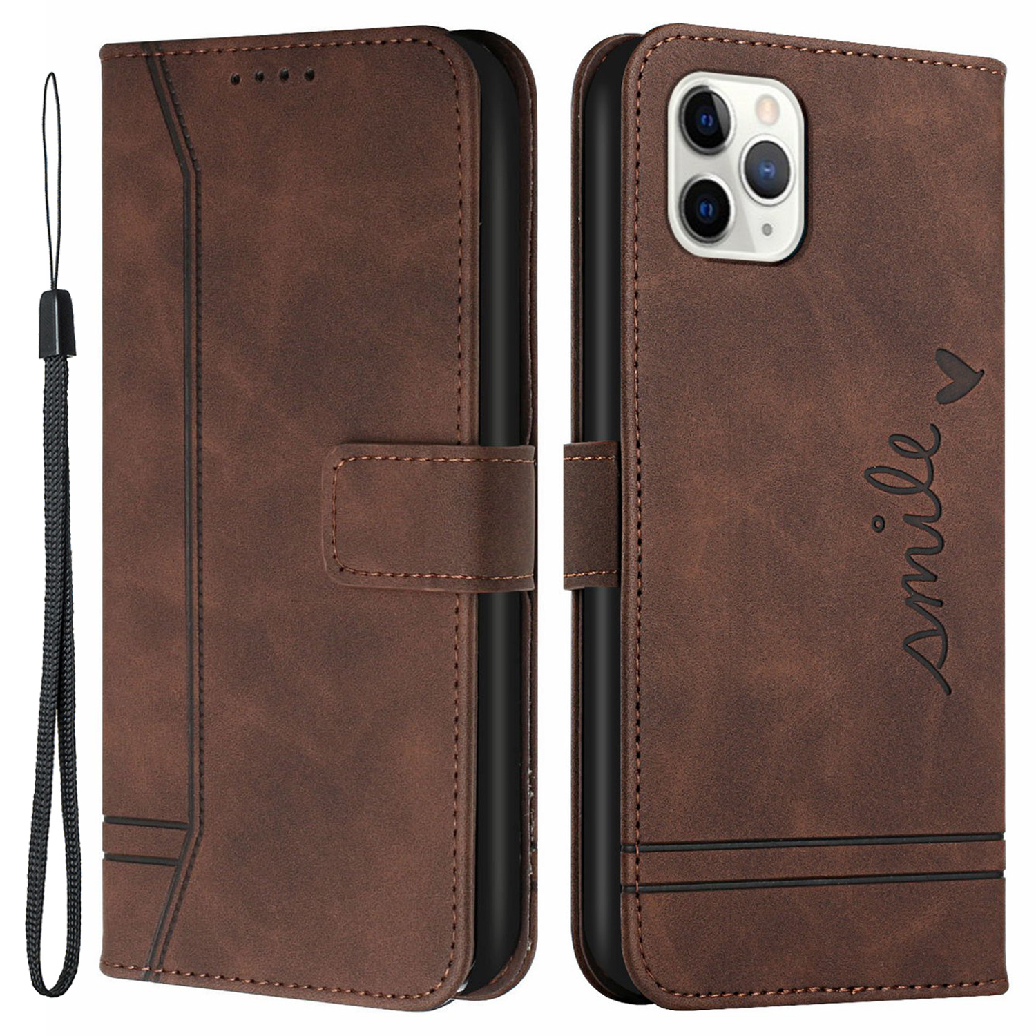003 Серия Shock-resean Shape Show Skined-touch Кожаная Кошелька TPU Защитная Крышка Для Iphone 11 Pro Max 6,5 Дюйма - Коричневый, iPhone 11 Pro Max 6.5 inch
003 Серия Shock-resean Shape Show Skined-touch Кожаная Кошелька TPU Защитная Крышка Для Iphone 11 Pro Max 6,5 Дюйма - Коричневый, iPhone 11 Pro Max 6.5 inch