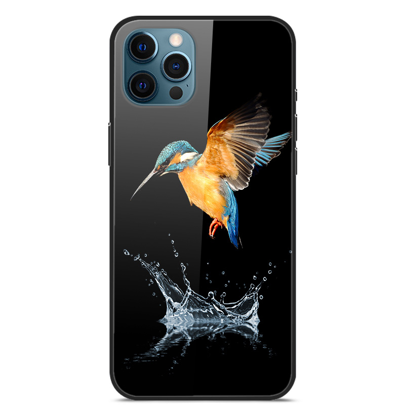 Pattern Printing Tempered Glass Back Slim Fit Shockproof TPU Bumper Protective Case for iPhone 13 Pro Max 6.7 inch - Crown Bird, iPhone 13 Pro Max
Pattern Printing Tempered Glass Back Slim Fit Shockproof TPU Bumper Protective Case for iPhone 13 Pro Max 6.7 inch - Crown Bird, iPhone 13 Pro Max