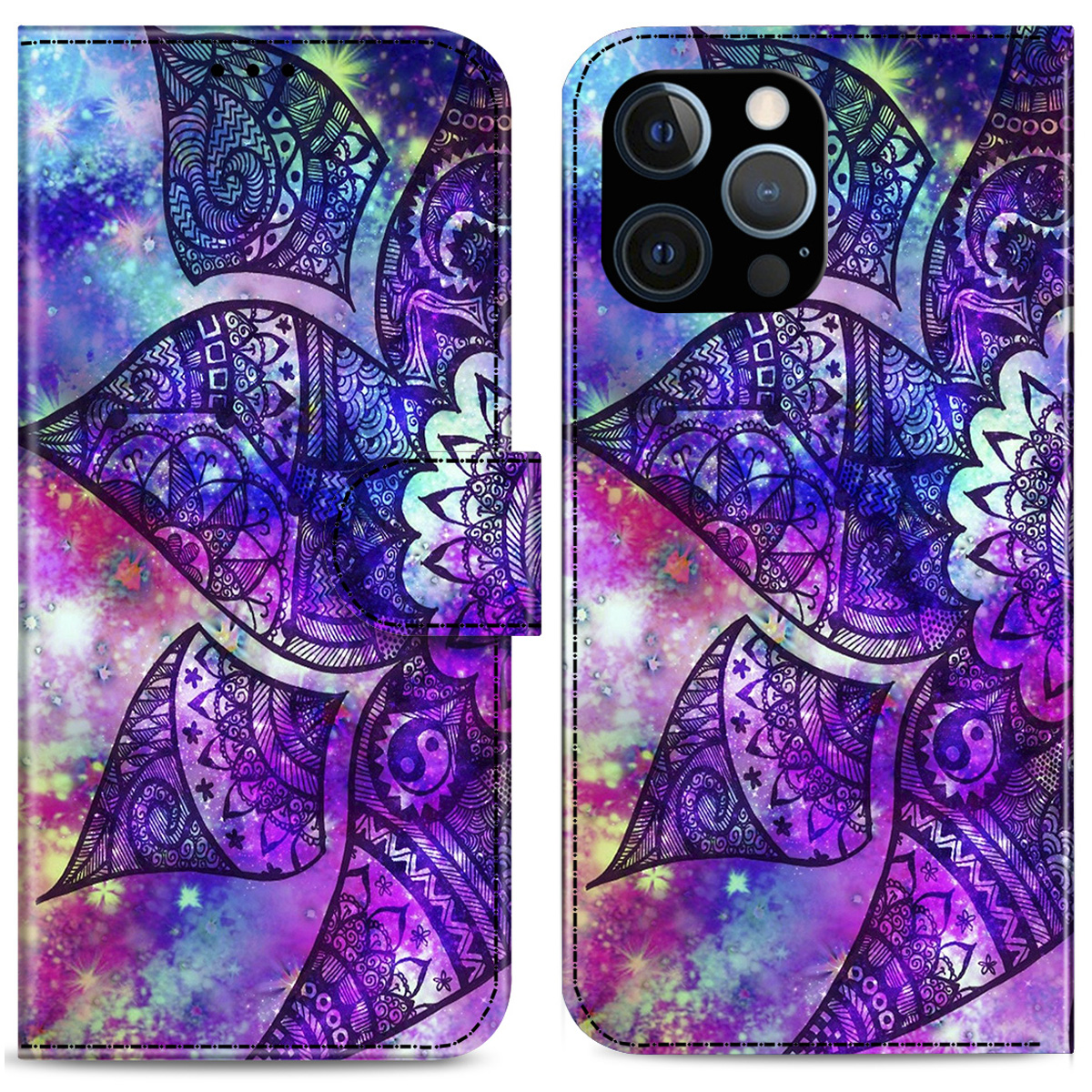 Full Coverage Stylish Pattern Printing Stand PU Leather Wallet Shockproof Flip Magnetic Case for iPhone 13 Pro Max 6.7 inch - Purple, iPhone 13 Pro Max
Full Coverage Stylish Pattern Printing Stand PU Leather Wallet Shockproof Flip Magnetic Case for iPhone 13 Pro Max 6.7 inch - Purple, iPhone 13 Pro Max
