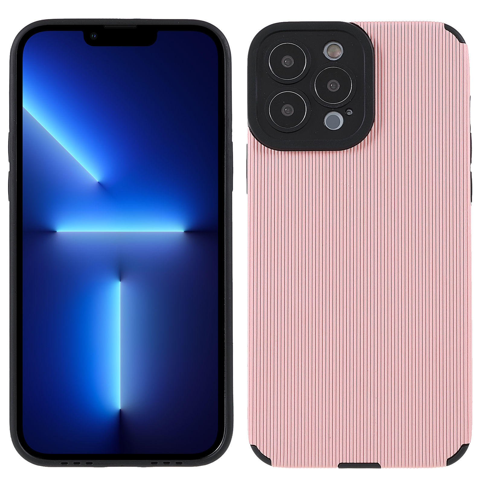 Bamboo Stick Texture Precise Cutout Microfiber Leather Coated TPU Protective Phone Case Cover for iPhone 13 Pro Max 6.7 inch - Pink, iPhone 13 Pro Max
Bamboo Stick Texture Precise Cutout Microfiber Leather Coated TPU Protective Phone Case Cover for iPhone 13 Pro Max 6.7 inch - Pink, iPhone 13 Pro Max