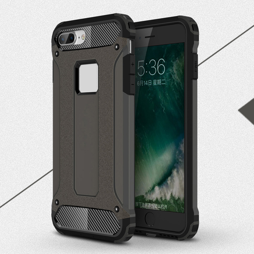 Armor Guard Plastic + TPU Protector Case for iPhone 8 Plus / 7 Plus 5.5 inch - Bronze, iPhone 8 Plus 5.5 inch
Armor Guard Plastic + TPU Protector Case for iPhone 8 Plus / 7 Plus 5.5 inch - Bronze, iPhone 8 Plus 5.5 inch