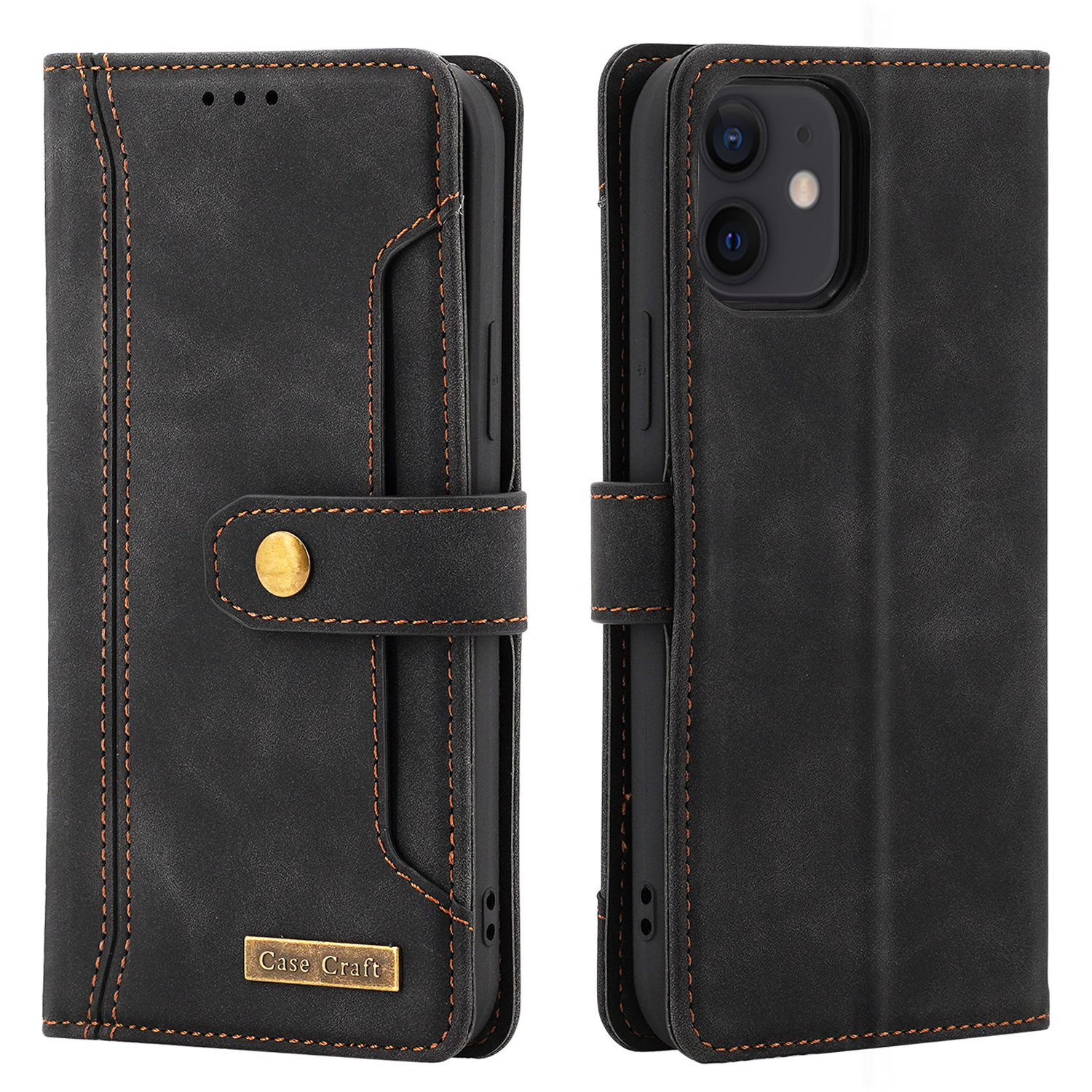 Case Craft PU Кожаная Складная Подставка Для Телефона Оболочка Кошелька с Держателем Внешней Карты Для Iphone 12 Mini 5,4 Дюйма - Черный, iPhone 12 mini
Case Craft PU Кожаная Складная Подставка Для Телефона Оболочка Кошелька с Держателем Внешней Карты Для Iphone 12 Mini 5,4 Дюйма - Черный, iPhone 12 mini
