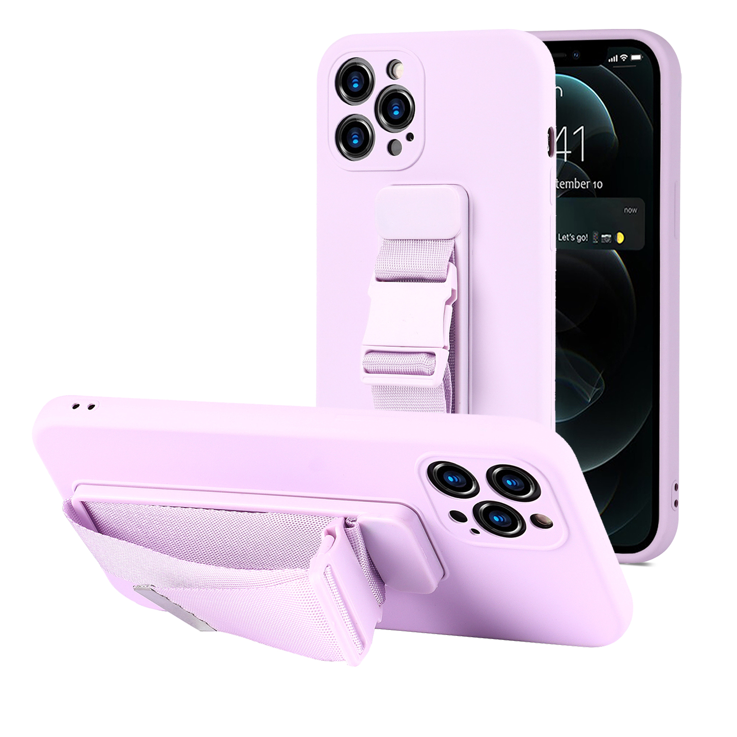 Спортивный Запястье Ремешок Для Лампа Для Ремешка Precise Cutout Soft Pro 6,1 Дюйма - Фиолетовый, iPhone 12 Pro
Спортивный Запястье Ремешок Для Лампа Для Ремешка Precise Cutout Soft Pro 6,1 Дюйма - Фиолетовый, iPhone 12 Pro