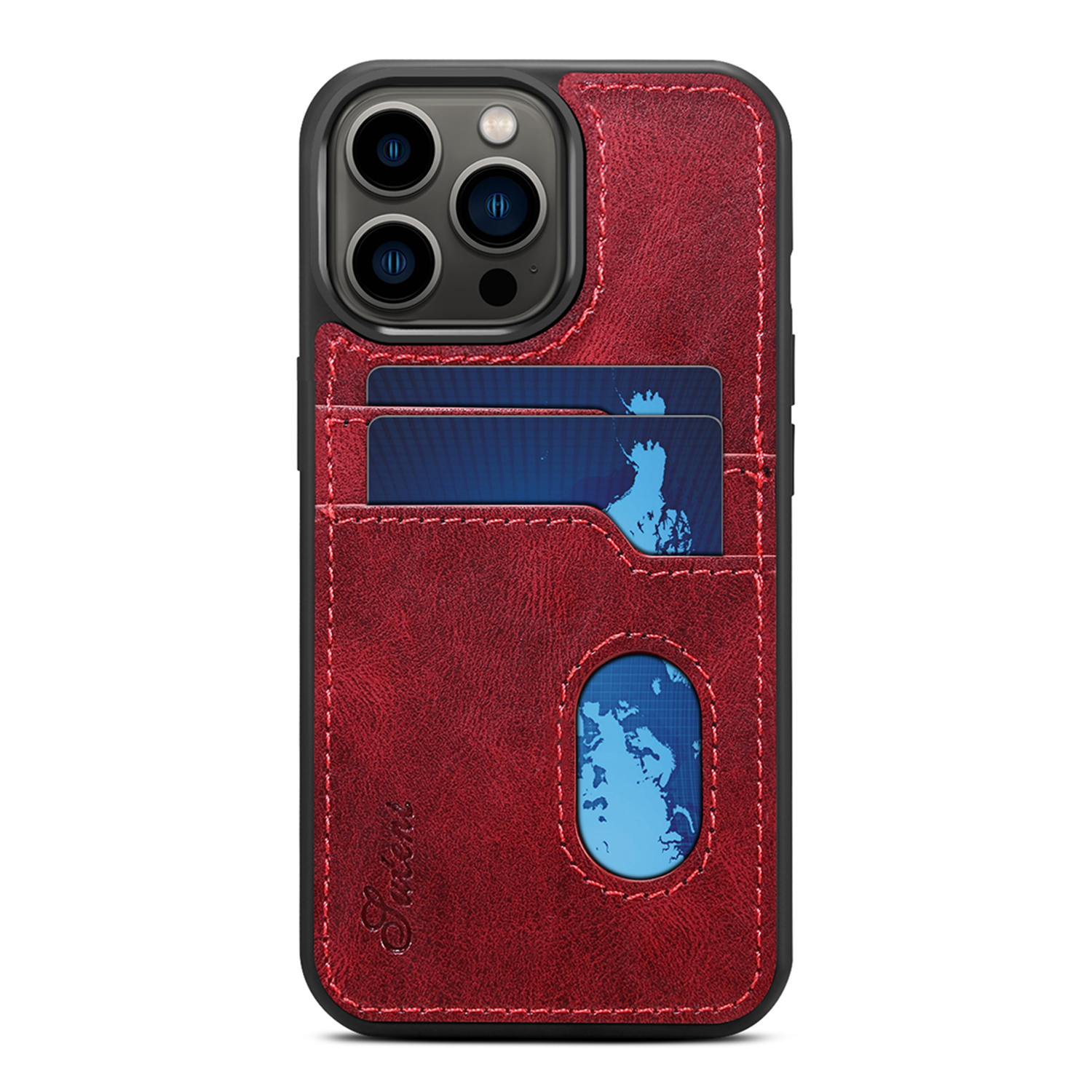 Suteni Retro Back Двойные Карточки Слоты Дизайна Дизайна Царапинок TPU + PU Кожаный Чехол Для IPhone 13 Pro 6,1 Дюйма - Красный, iPhone 13 Pro
Suteni Retro Back Двойные Карточки Слоты Дизайна Дизайна Царапинок TPU + PU Кожаный Чехол Для IPhone 13 Pro 6,1 Дюйма - Красный, iPhone 13 Pro