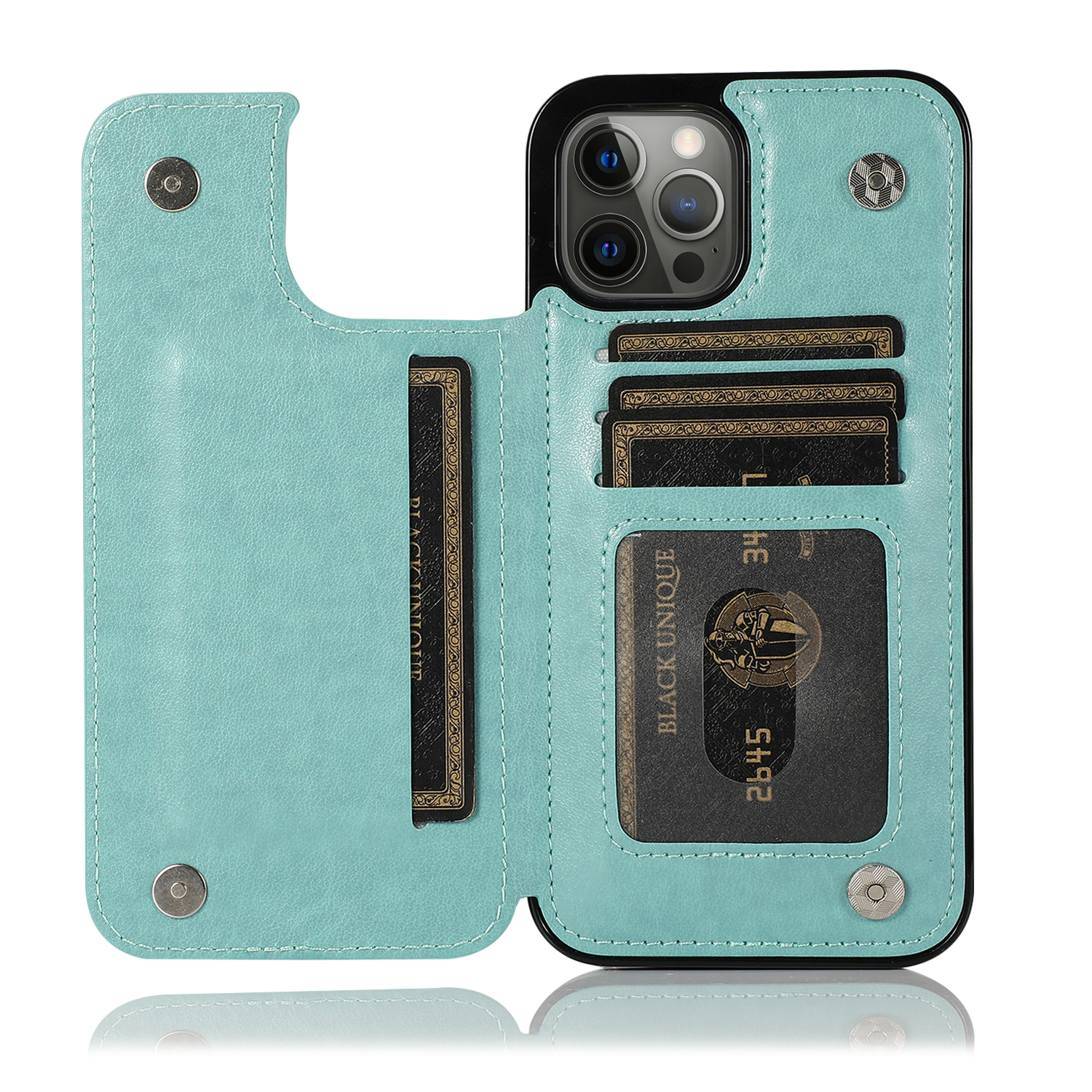 Imprinted Flower Kickstand Card Holder Scratch-resistant PU Leather Coated TPU Protective Case Phone Cover for iPhone 13 Pro Max 6.7 inch - Sky Blue, iPhone 13 Pro Max
Imprinted Flower Kickstand Card Holder Scratch-resistant PU Leather Coated TPU Protective Case Phone Cover for iPhone 13 Pro Max 6.7 inch - Sky Blue, iPhone 13 Pro Max