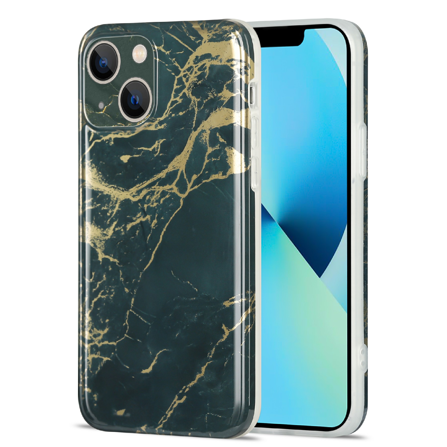 Для IPhone 13 6.1-дюймовый Стильный IMD Marble Phanter Design Design TPU Телефон Телефон Обложка Телефона - Черновато-зеленый, iPhone 13
Для IPhone 13 6.1-дюймовый Стильный IMD Marble Phanter Design Design TPU Телефон Телефон Обложка Телефона - Черновато-зеленый, iPhone 13