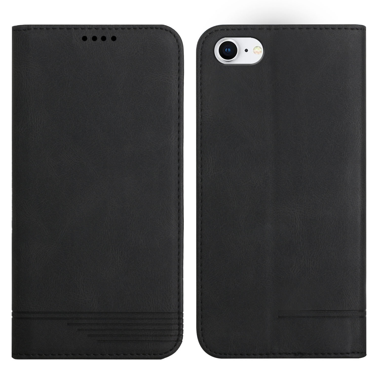 Full Protection Shockproof Business Style Leather Phone Case Flip Phone Cover for iPhone SE (2022)/SE (2020)/8/7 - Black, iPhone SE (2022)
Full Protection Shockproof Business Style Leather Phone Case Flip Phone Cover for iPhone SE (2022)/SE (2020)/8/7 - Black, iPhone SE (2022)