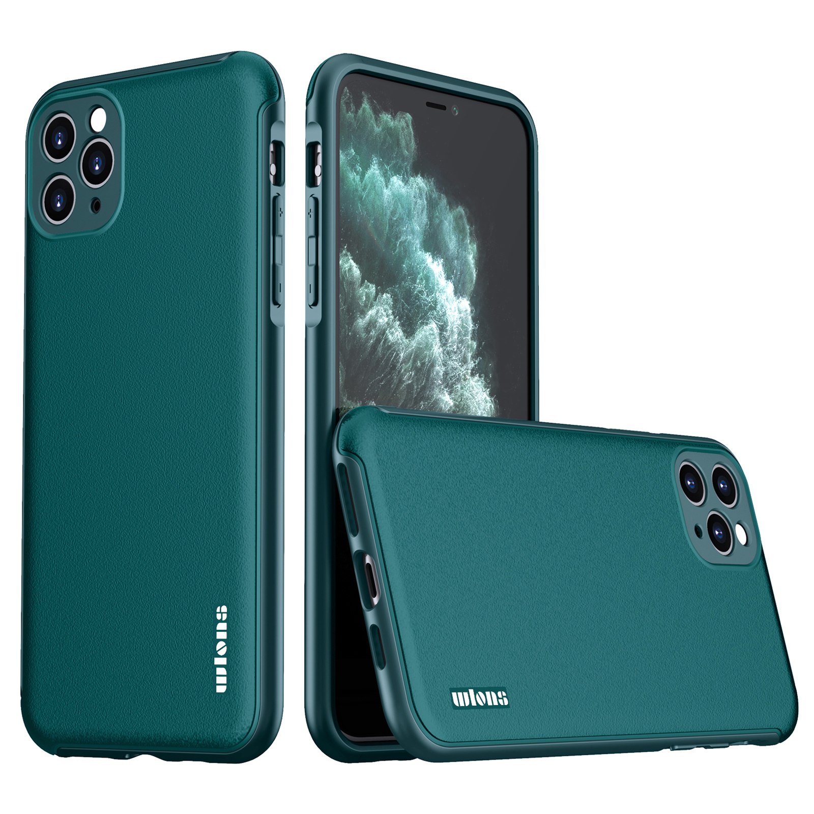 WLONS Defender Series Fall Protection Matte Finish PC + TPU Anti-scratch Phone Case Shell for iPhone 11 Pro Max 6.5 inch - Green, iPhone 11 Pro Max 6.5 inch
WLONS Defender Series Fall Protection Matte Finish PC + TPU Anti-scratch Phone Case Shell for iPhone 11 Pro Max 6.5 inch - Green, iPhone 11 Pro Max 6.5 inch