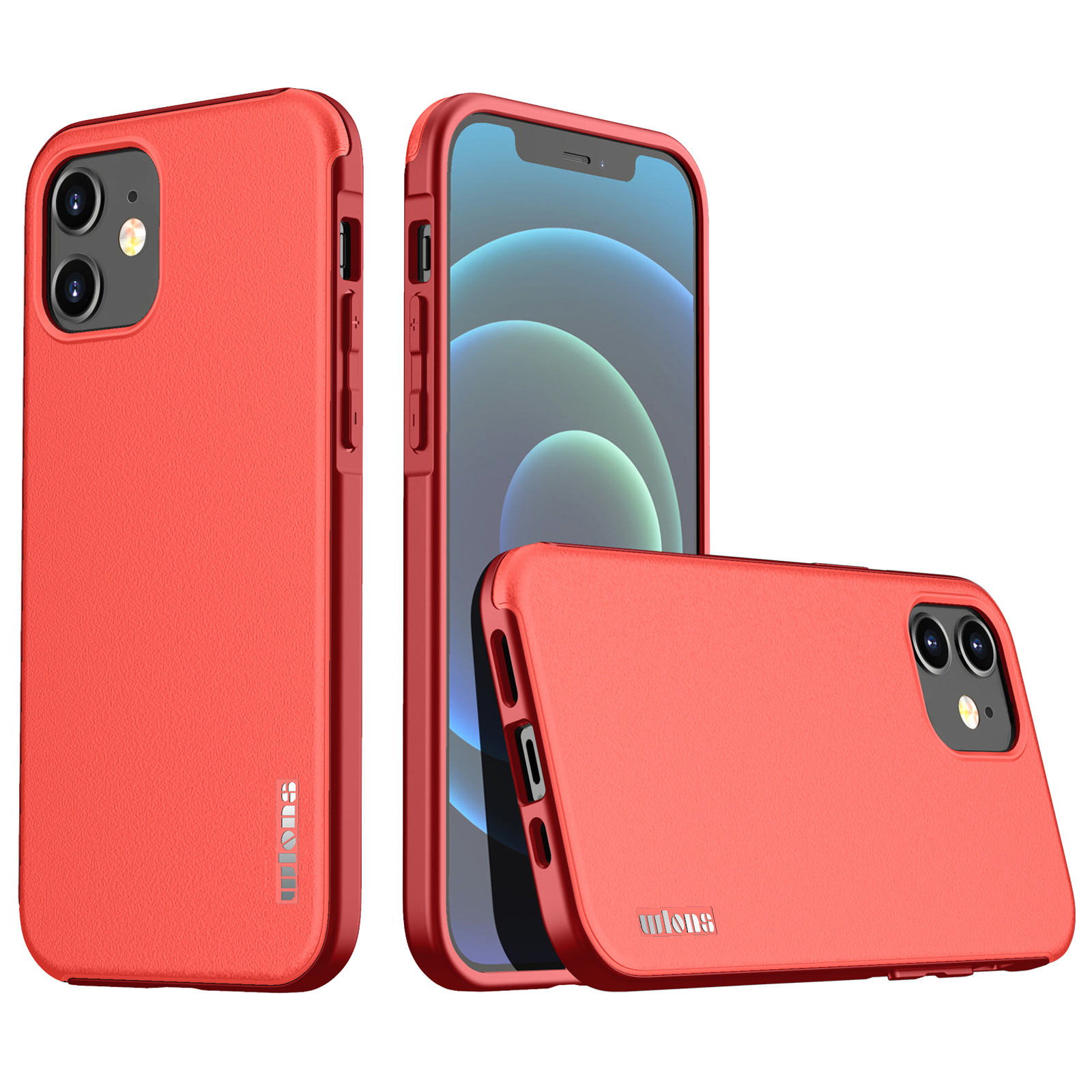 WLONS Defender Series PC + TPU Matte Finish Shockproof Hybrid Cover Phone Case for iPhone 11 6.1 inch - Red, iPhone 11 6.1 inch
WLONS Defender Series PC + TPU Matte Finish Shockproof Hybrid Cover Phone Case for iPhone 11 6.1 inch - Red, iPhone 11 6.1 inch