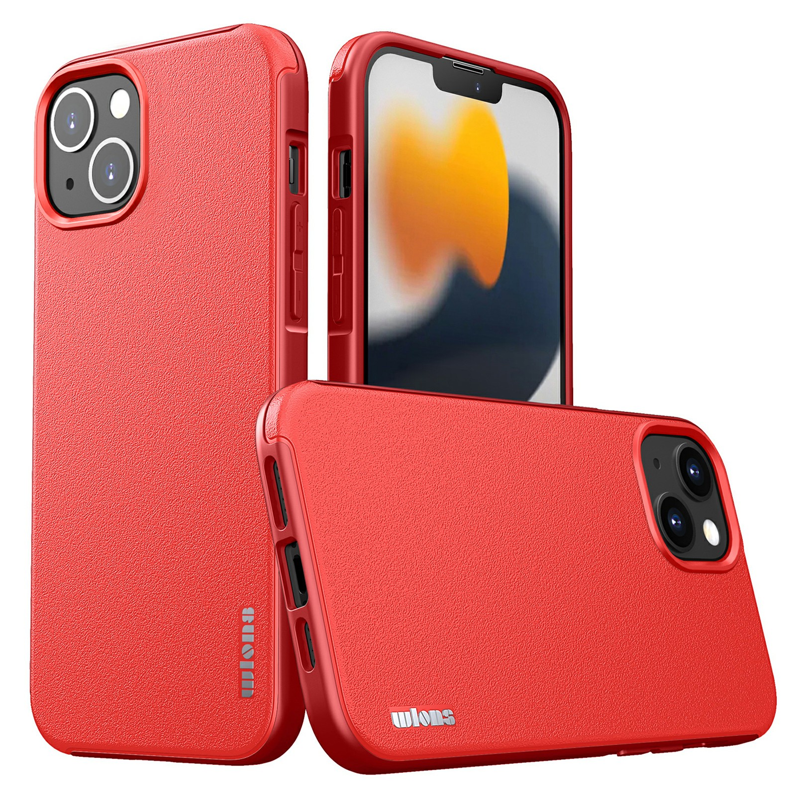 WLONS Defender Series PC + TPU Protective Cover Matte Phone Case for iPhone 13 6.1 inch - Red, iPhone 13
WLONS Defender Series PC + TPU Protective Cover Matte Phone Case for iPhone 13 6.1 inch - Red, iPhone 13